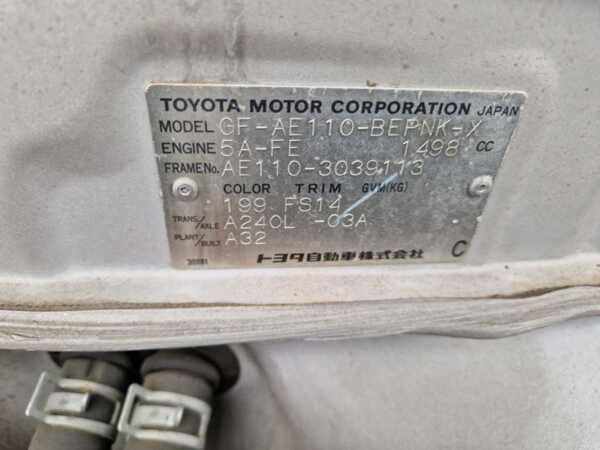 TOYOTA SPRINTER