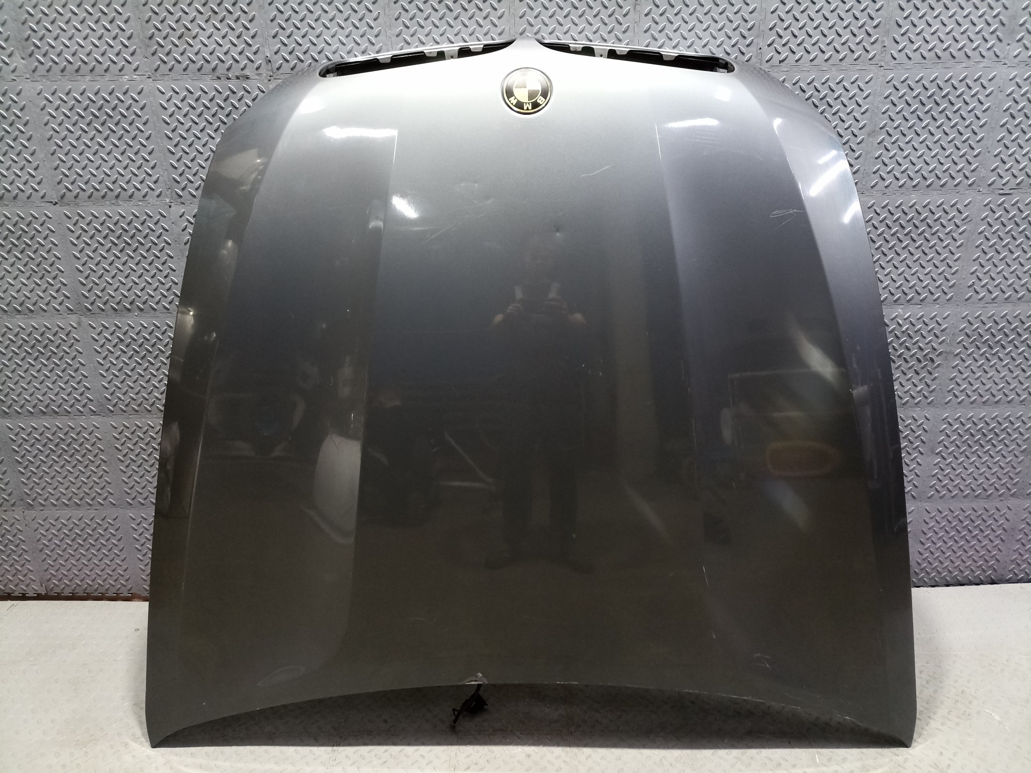 КАПОТ BMW X5 X6 41617273439 серый DY326