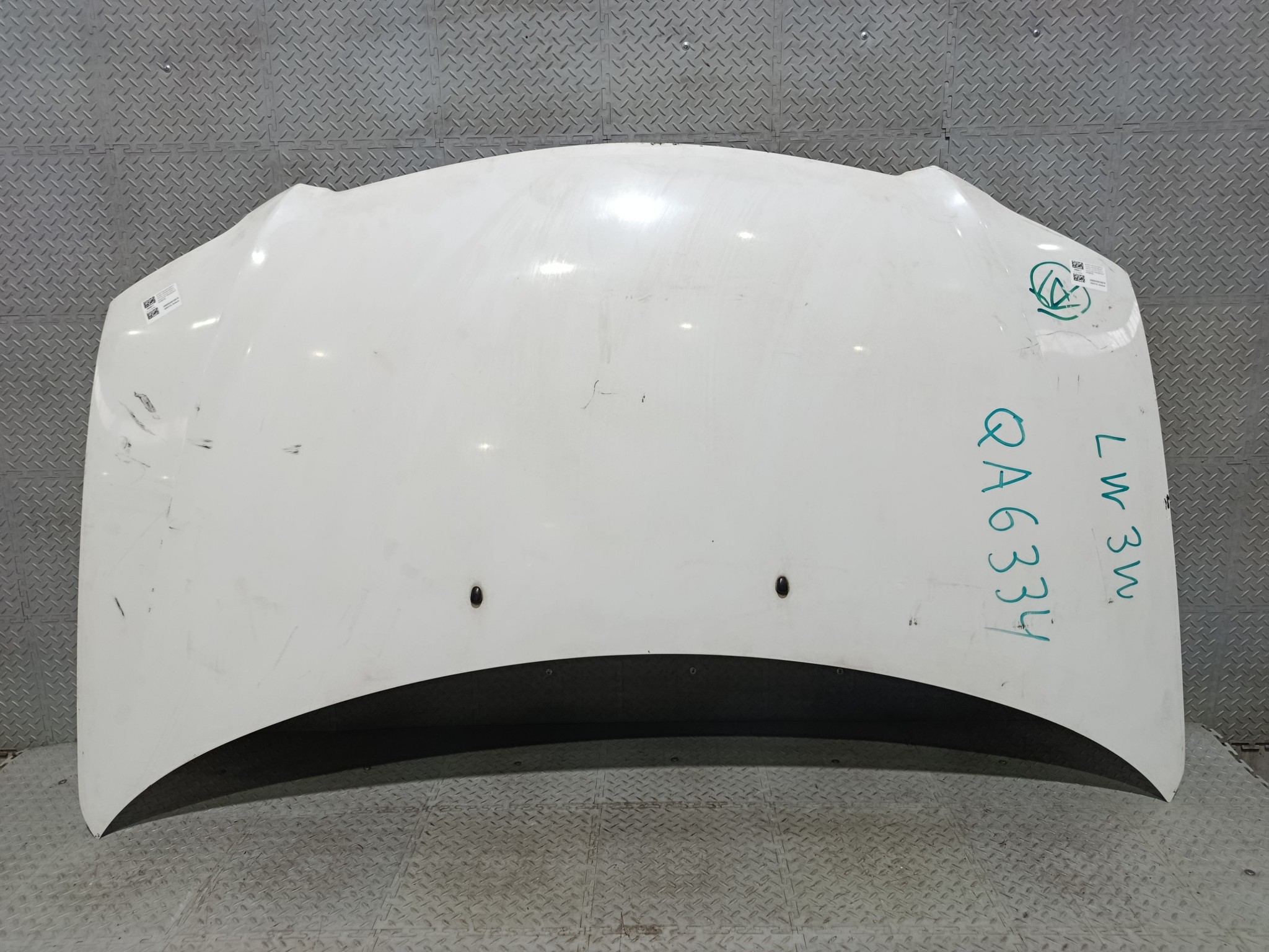 КАПОТ MAZDA MPV LC6252310D  белый, A3D QA6334