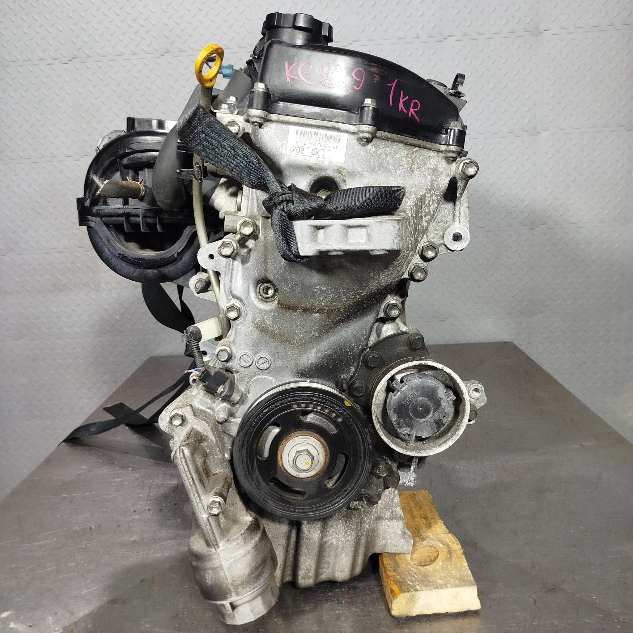 ДВИГАТЕЛЬ 1KR-FE TOYOTA 1900040151 KE829-0317632