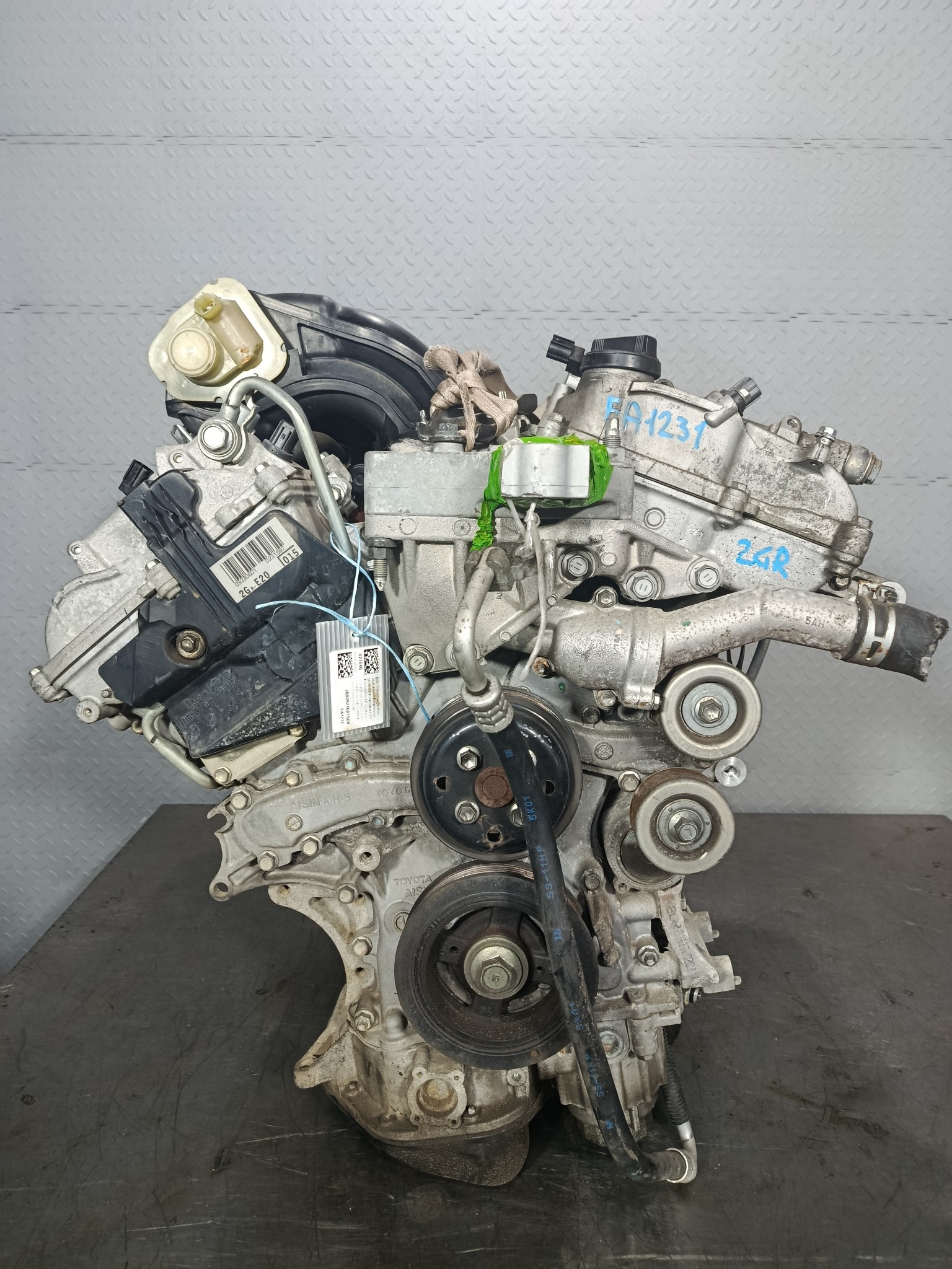ДВИГАТЕЛЬ 2GR-FE TOYOTA LEXUS 1900031D90 FA1231-0597594