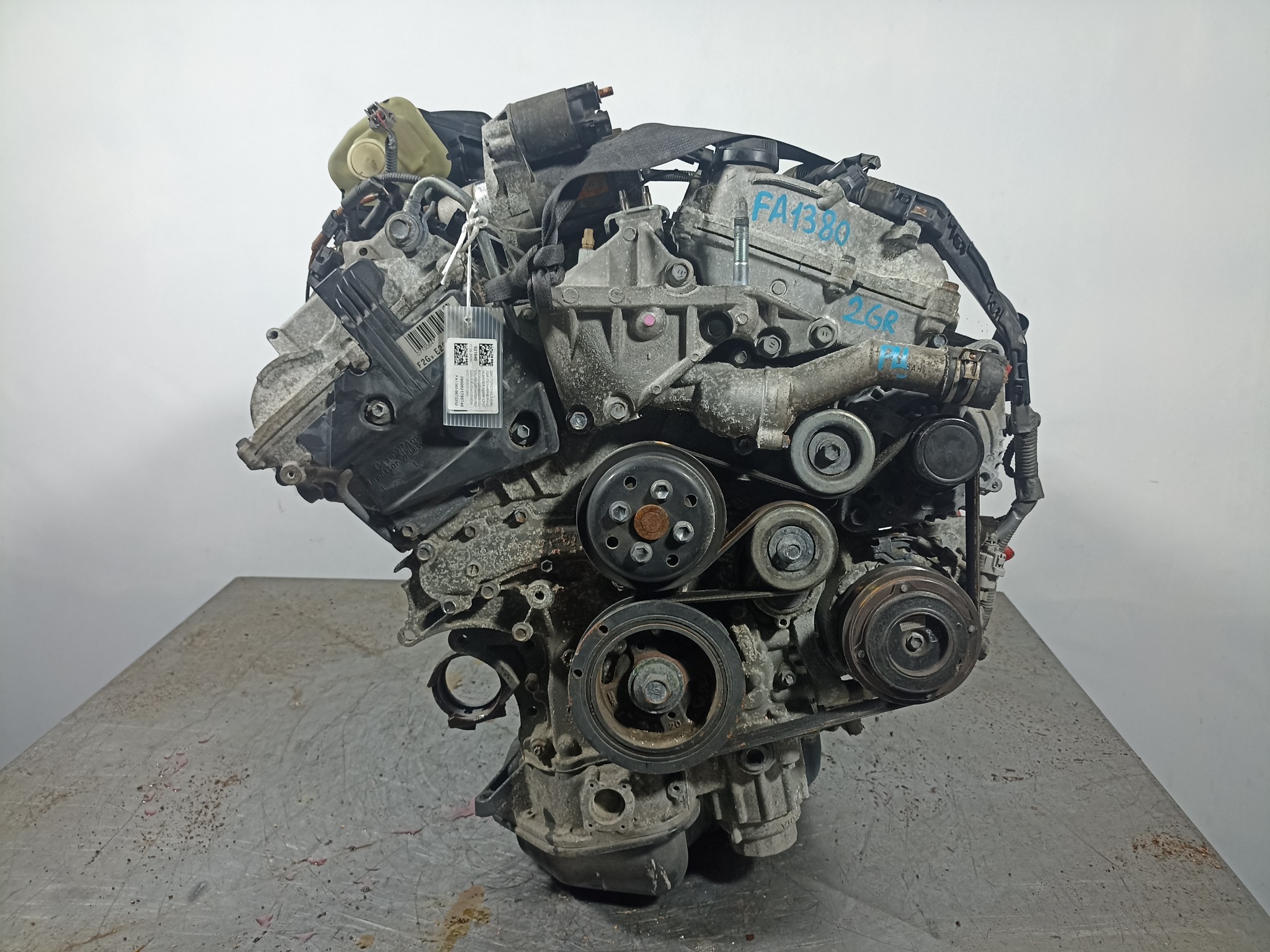 ДВИГАТЕЛЬ 2GR-FE TOYOTA LEXUS 1900031D90 FA1380-0672252