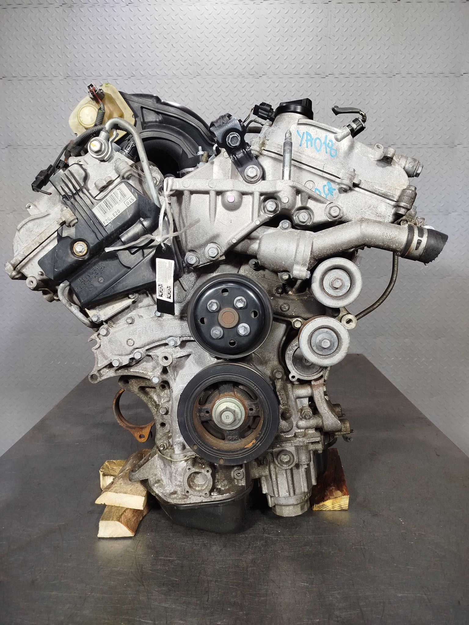 ДВИГАТЕЛЬ 2GR-FE TOYOTA LEXUS 1900031D90 YA018-0699009