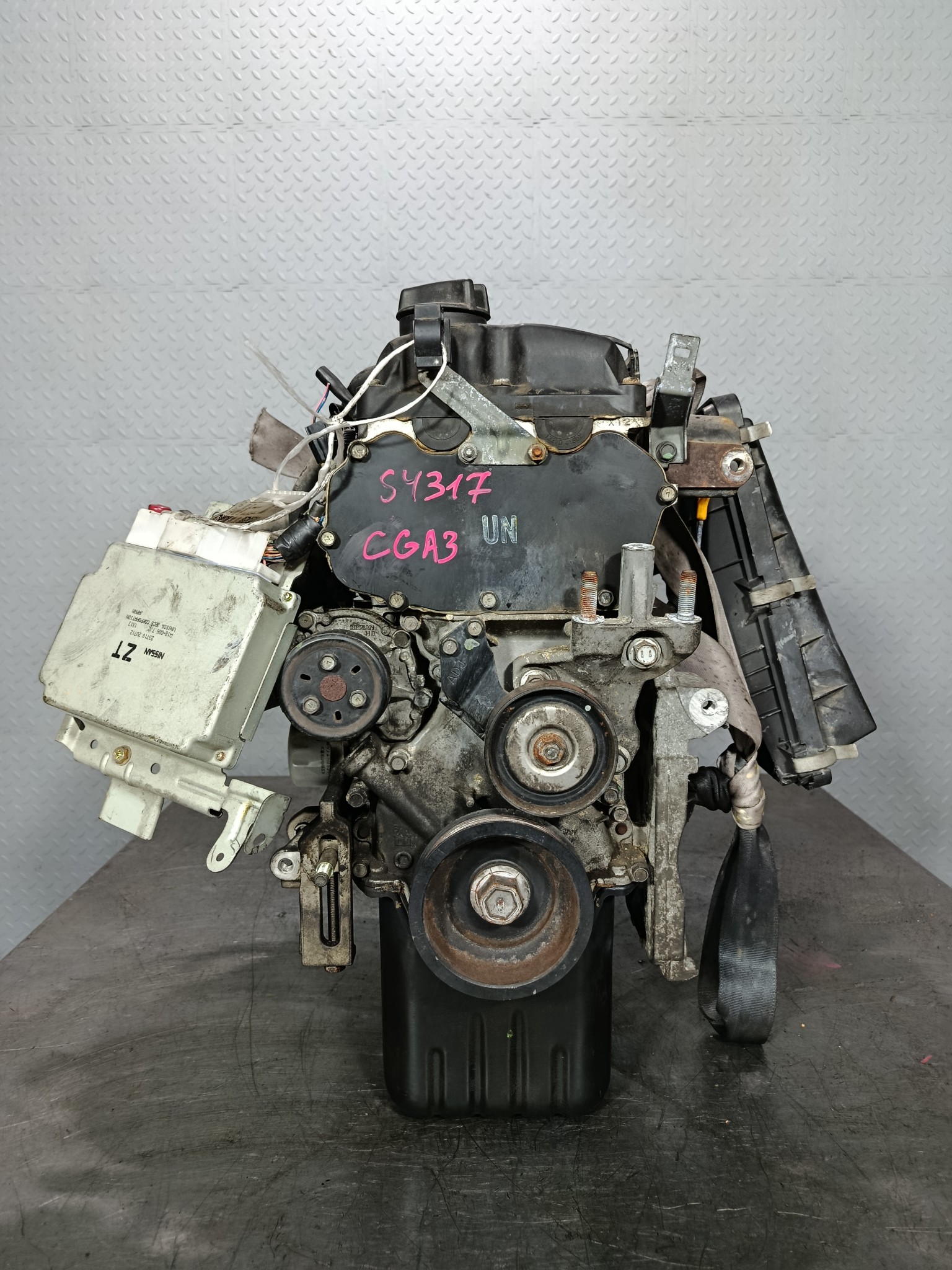 ДВИГАТЕЛЬ CGA3-DE NISSAN 10102AN250 S4317-183574