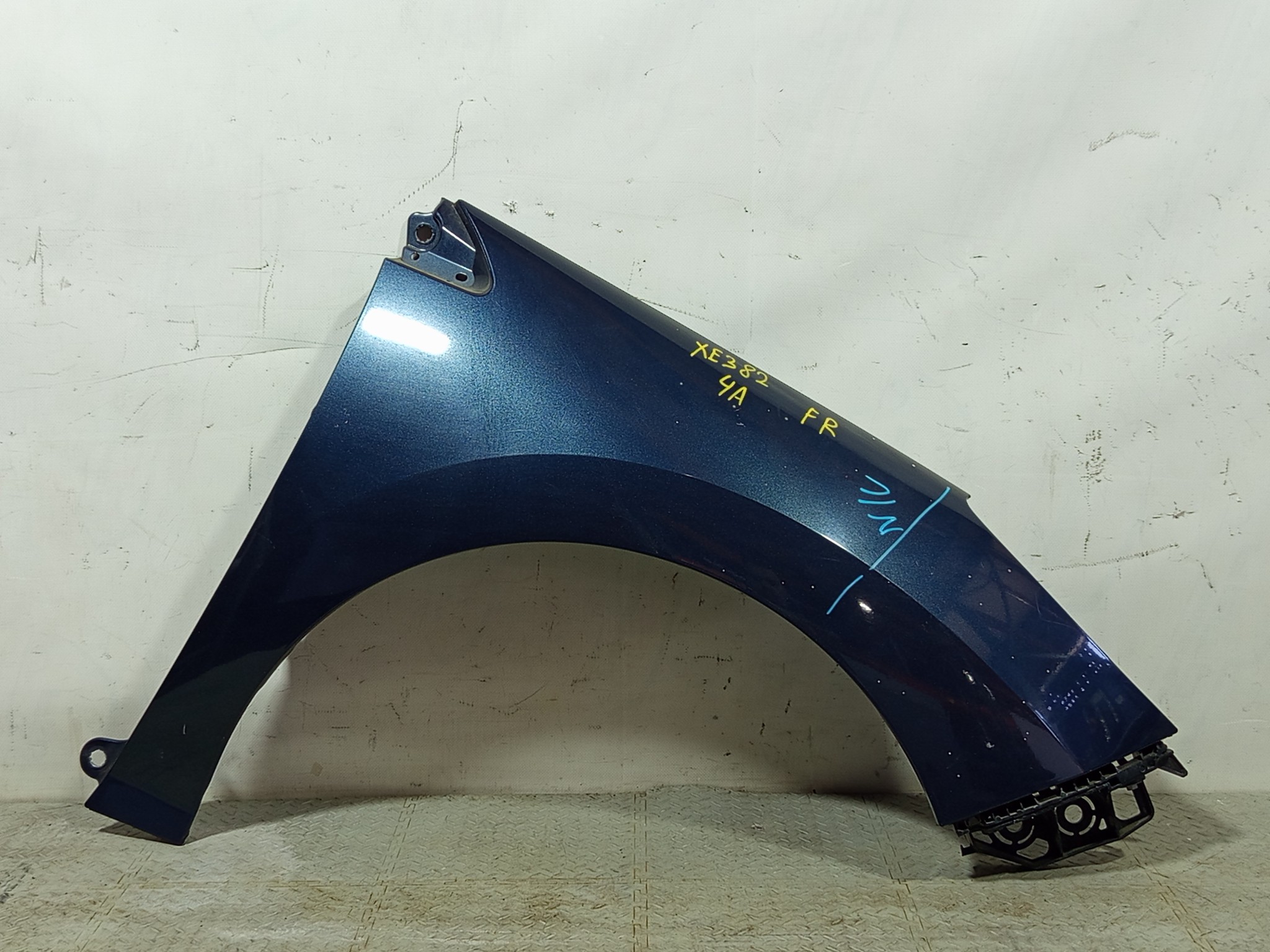 КРЫЛО PEUGEOT 308 408 7841Y1 ПЕРЕДНЕЕ ПРАВОЕ темно-синий XE382