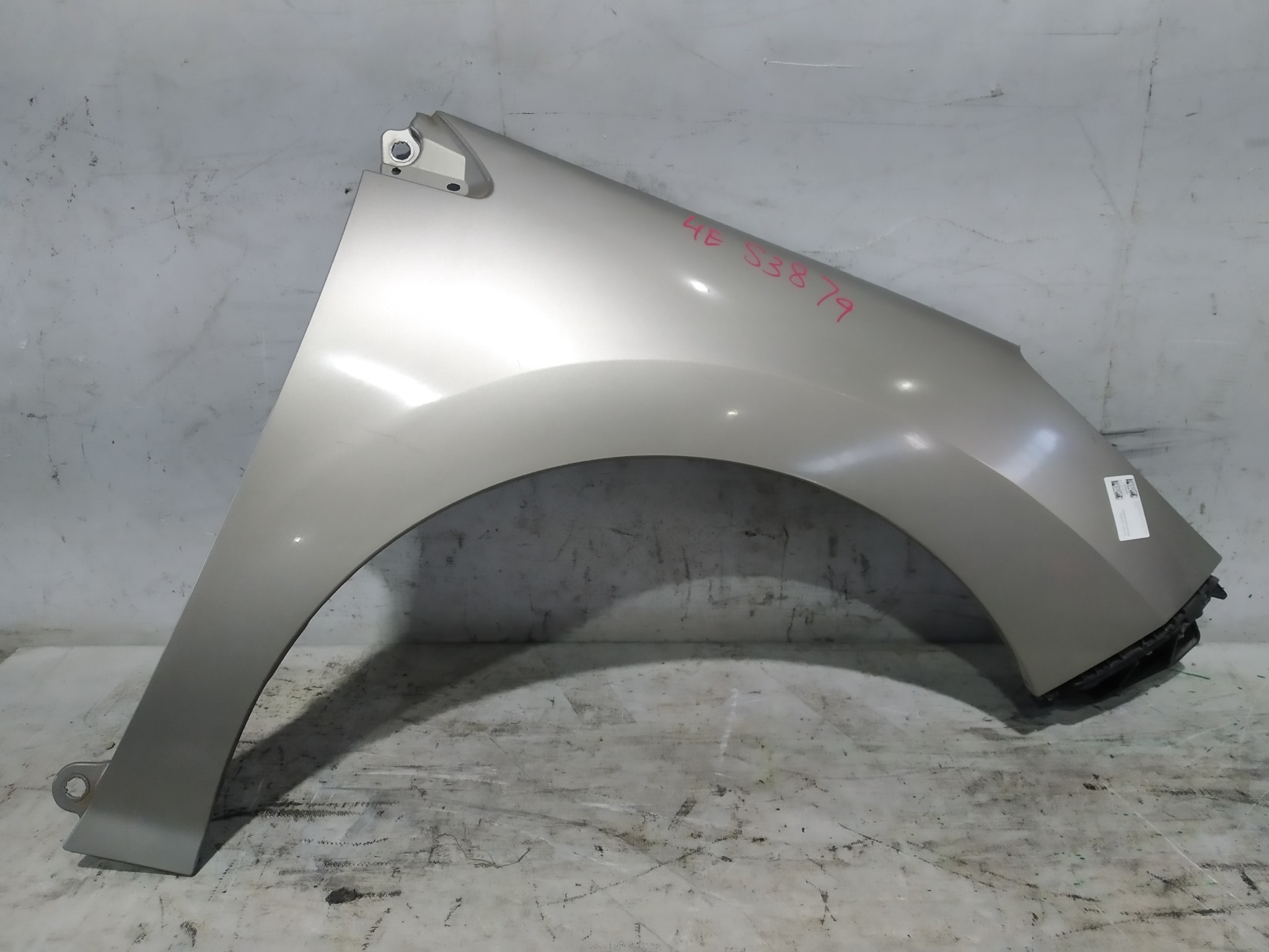 КРЫЛО PEUGEOT 308 408 7841Y1 ПЕРЕДНЕЕ ПРАВОЕ серый, EVG S3879