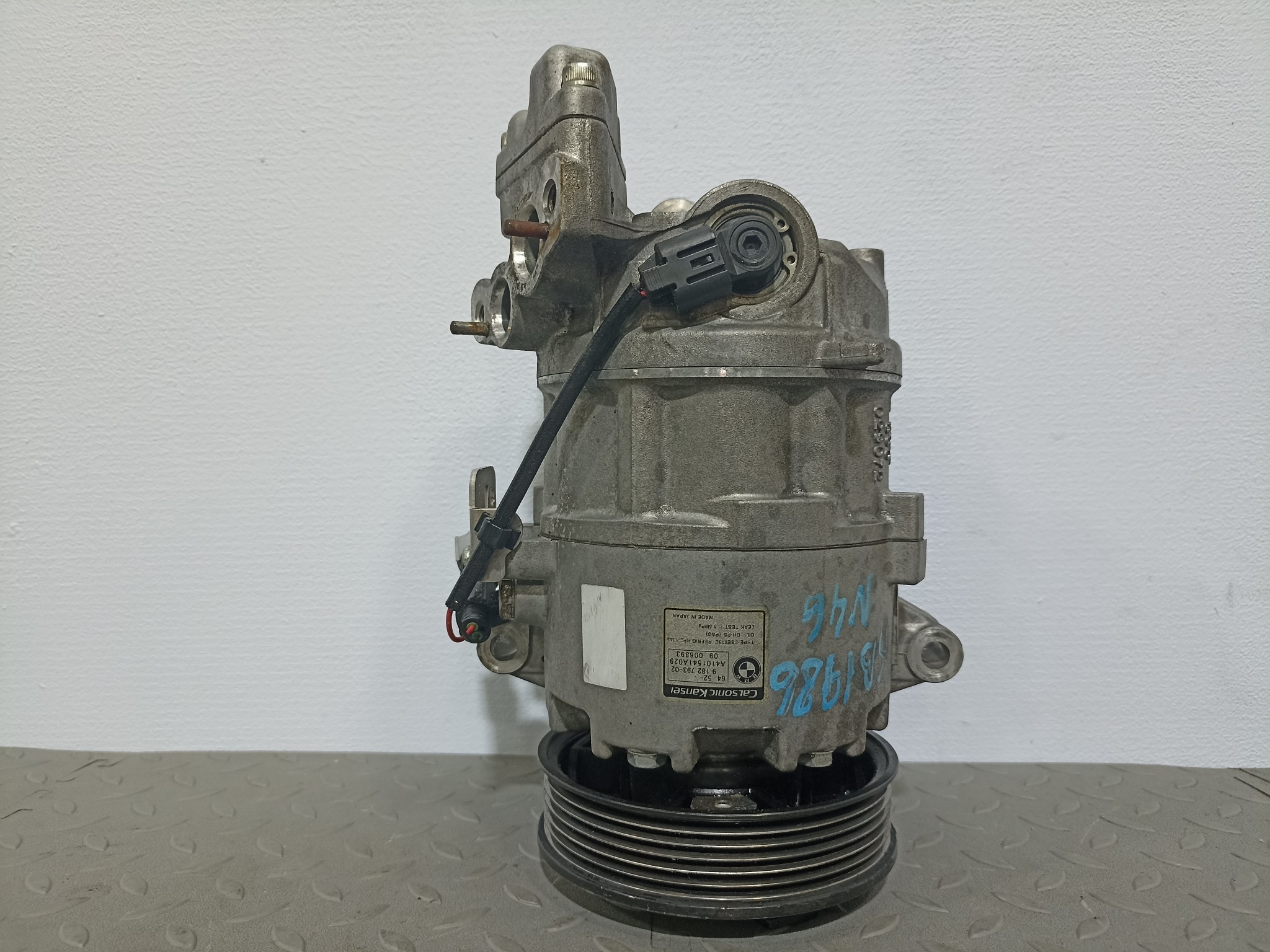КОМПРЕССОР КОНДИЦИОНЕРА BMW 64509156821 KB1986Z