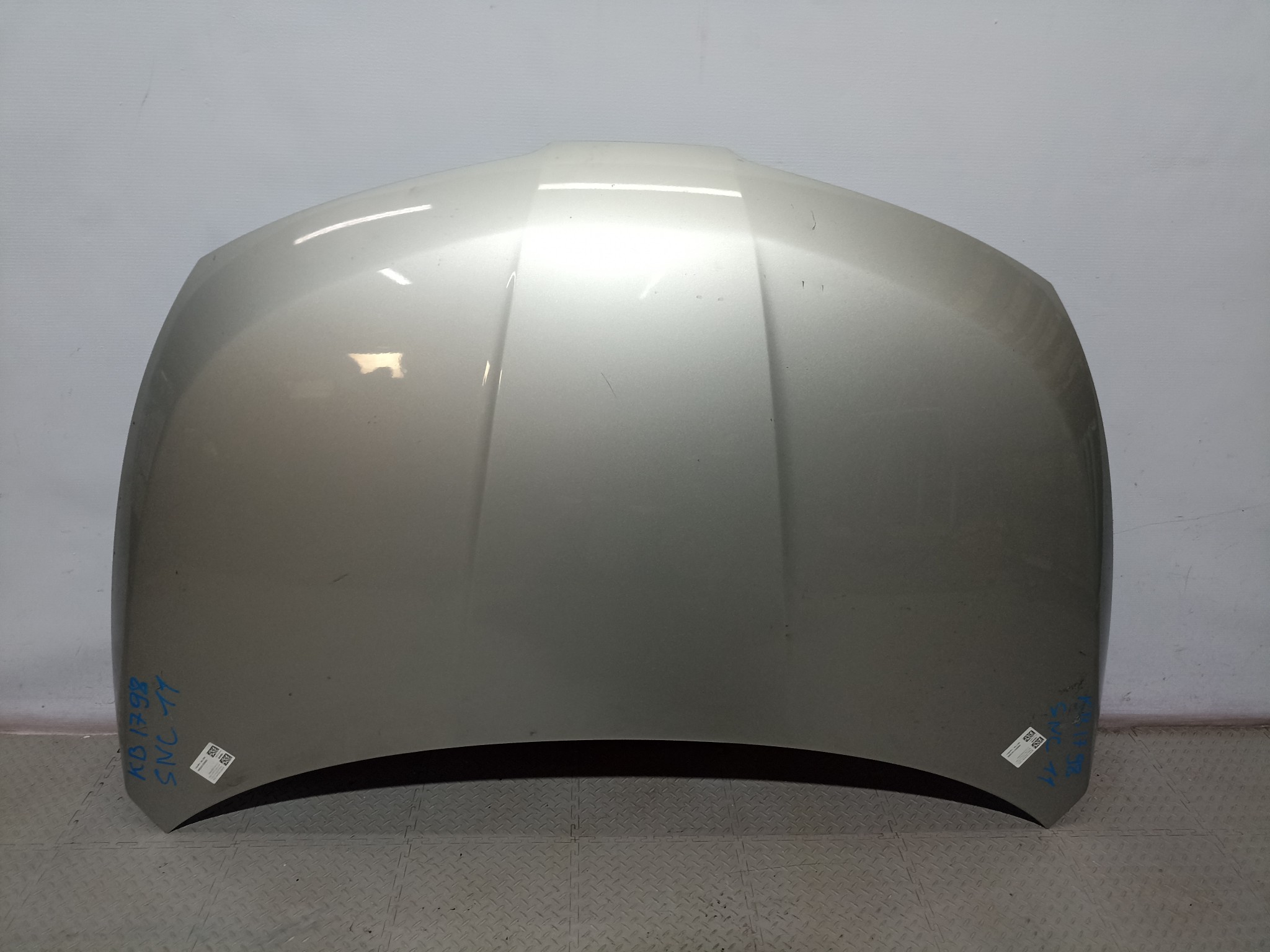 КАПОТ NISSAN TIIDA TIIDA LATIO F5100ED0MM  серебро, K23 KB1798