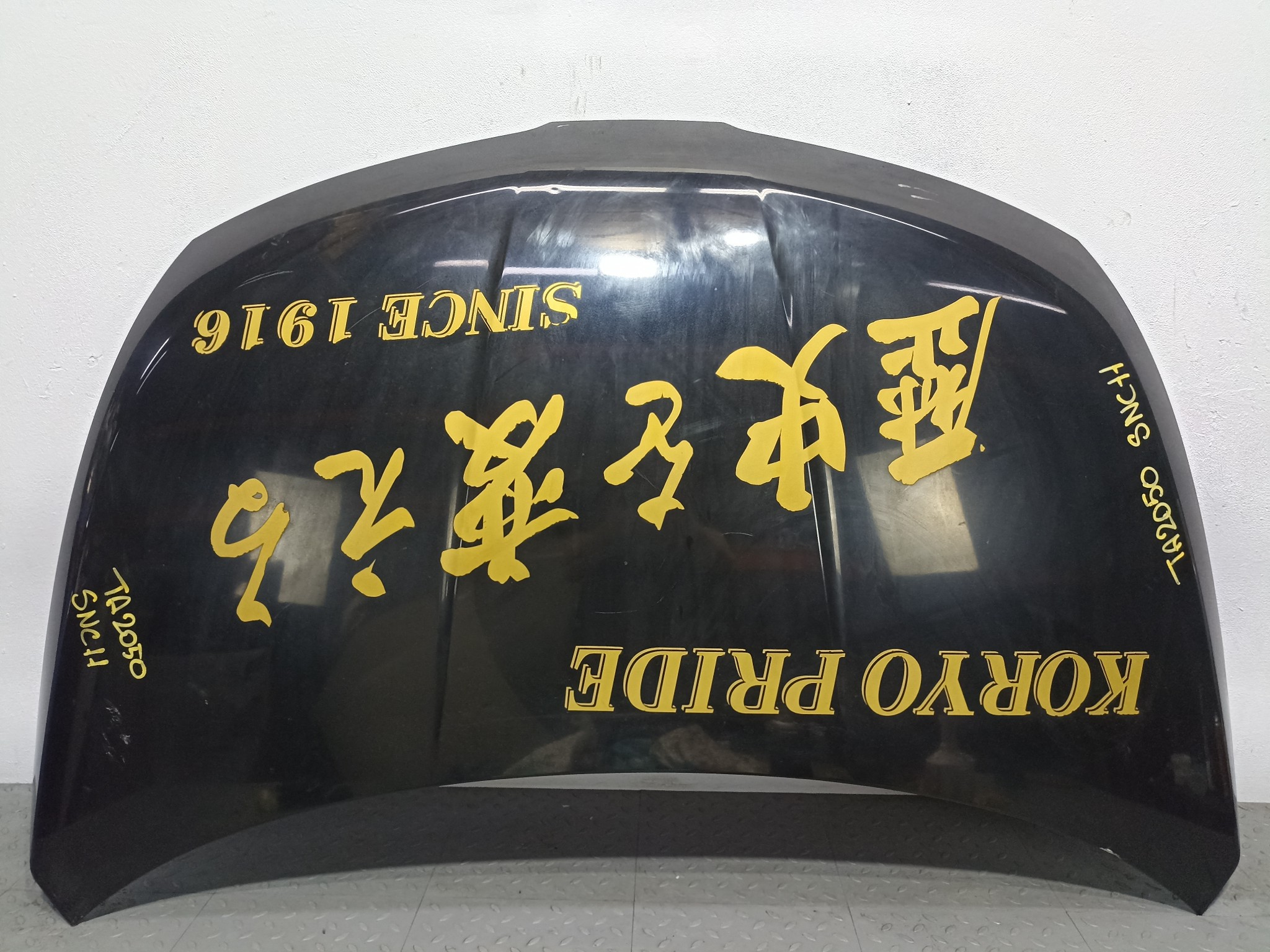 КАПОТ NISSAN TIIDA TIIDA LATIO F5100ED0MM  черный, B20 TA2050