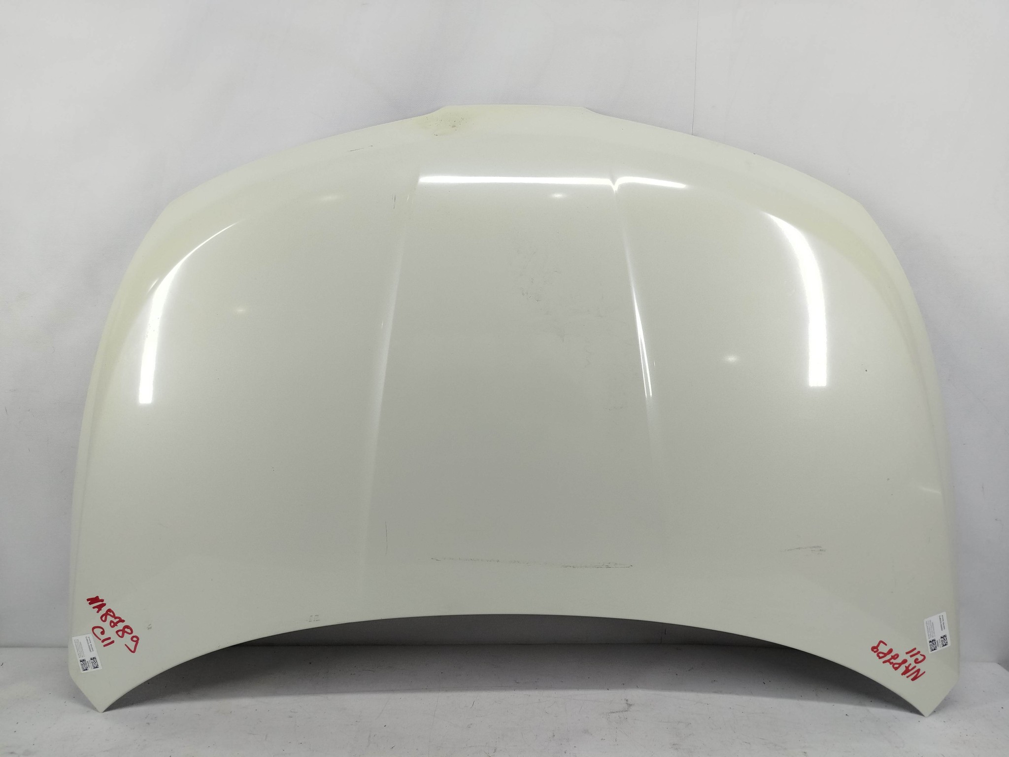 КАПОТ NISSAN TIIDA TIIDA LATIO F5100ED0MM  белый, QX1 NA8789
