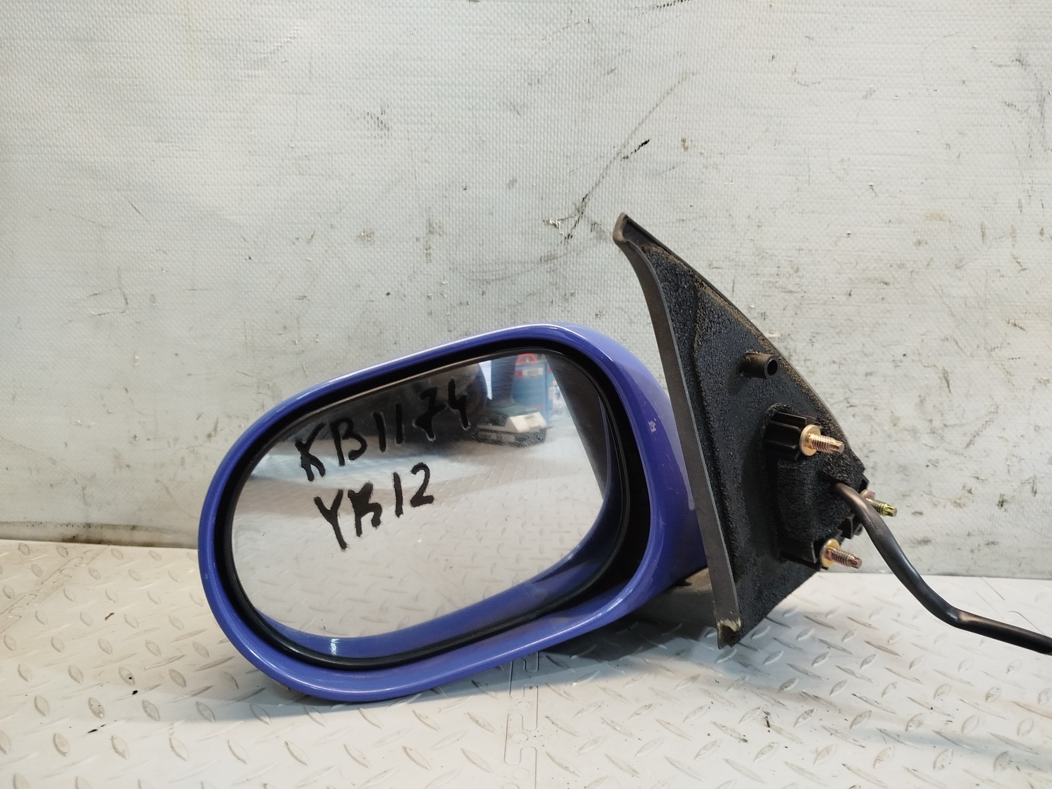 ЗЕРКАЛО NISSAN MARCH MICRA ЛЕВОЕ 96302CT41B  синий, B42 KB1174Z