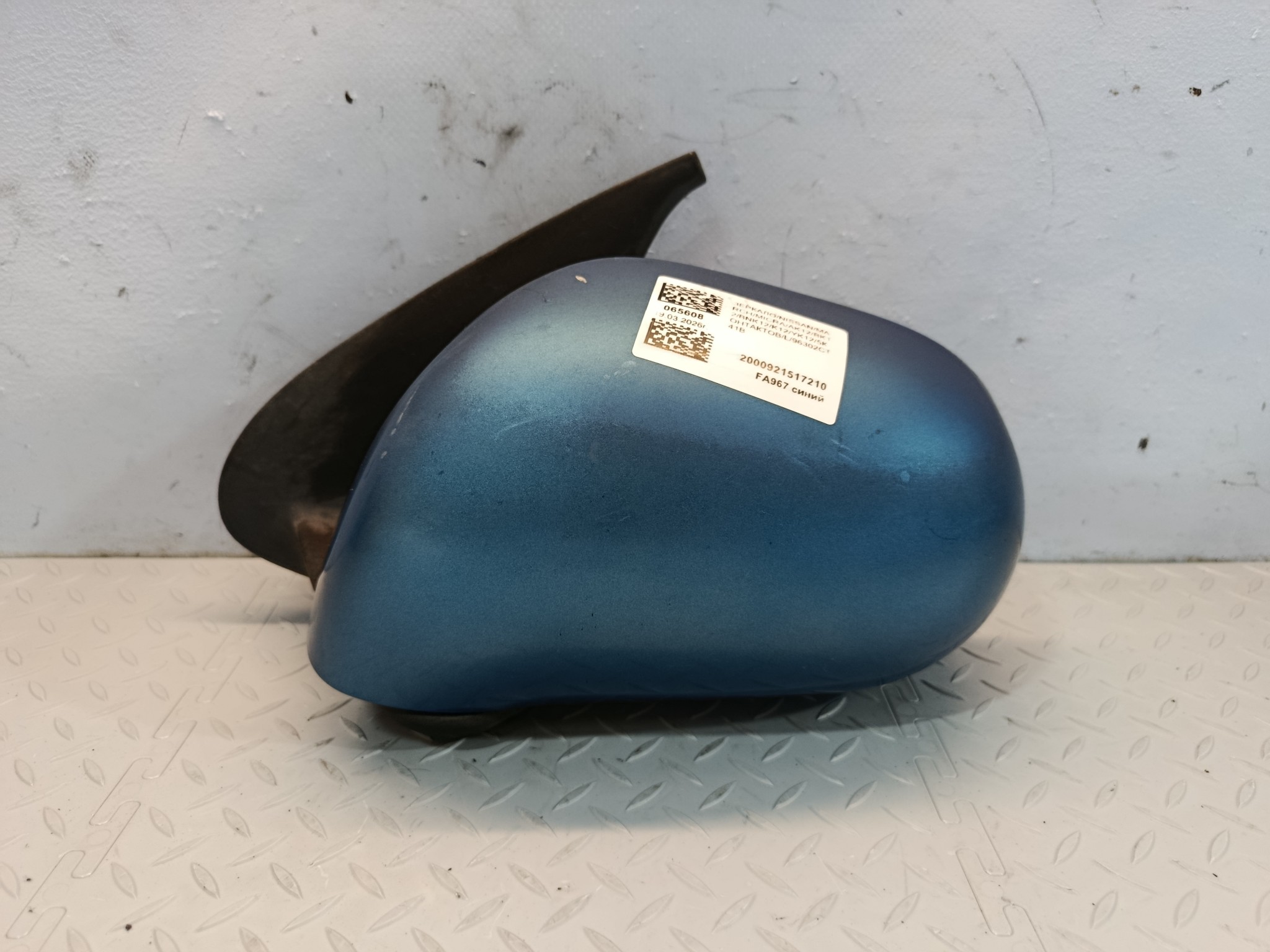 ЗЕРКАЛО NISSAN MARCH MICRA ЛЕВОЕ 96302CT41B  синий, B16 FA967
