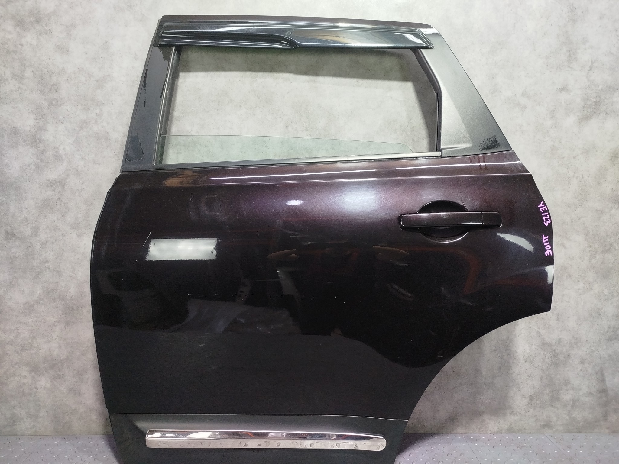 ДВЕРЬ NISSAN QASHQAI+2 H2101EY1MA ЗАДНЯЯ ЛЕВАЯ черный, GAB YE123