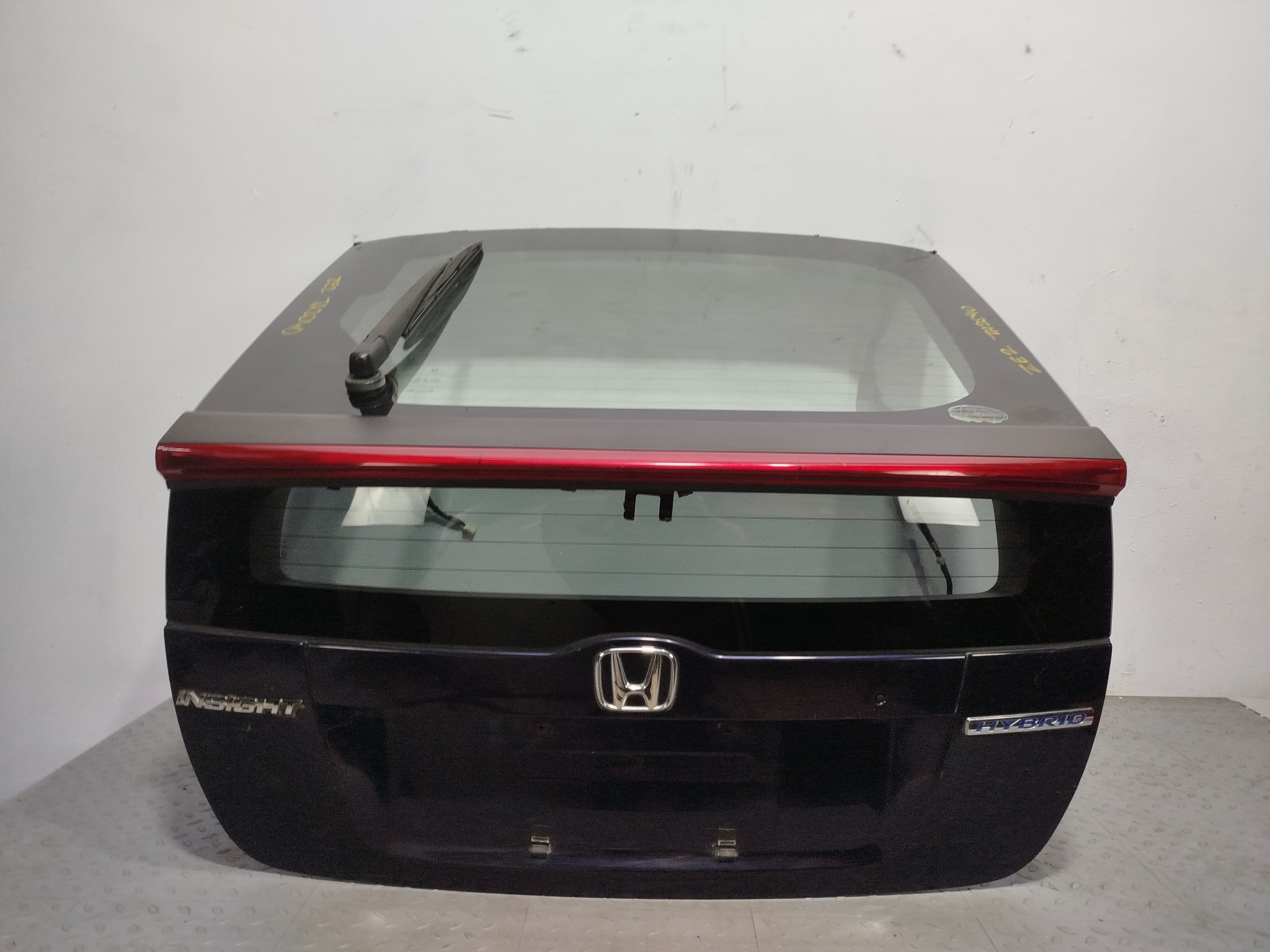 ДВЕРЬ ЗАДНЯЯ HONDA INSIGHT 68100TM8N00ZZ синий, PB83P TA2040
