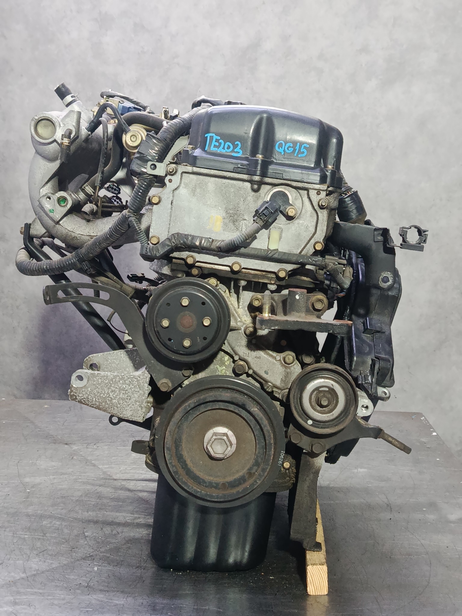 ДВИГАТЕЛЬ QG15-DE NISSAN MAZDA 1010B4M750 TE203-206599A