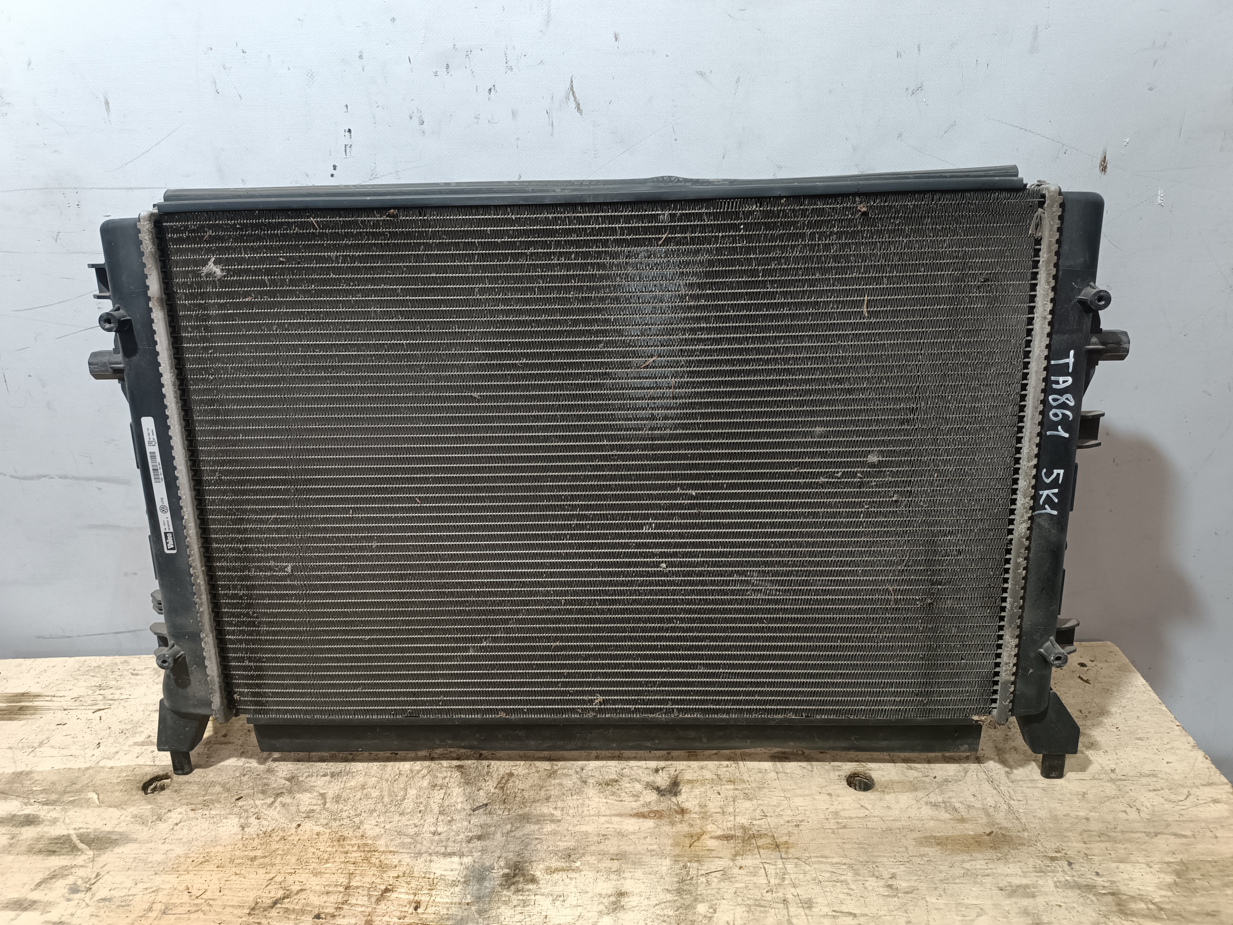 РАДИАТОР ДВИГАТЕЛЯ AUDI VOLKSWAGEN SEAT SKODA 1K0121253BB TA861Z