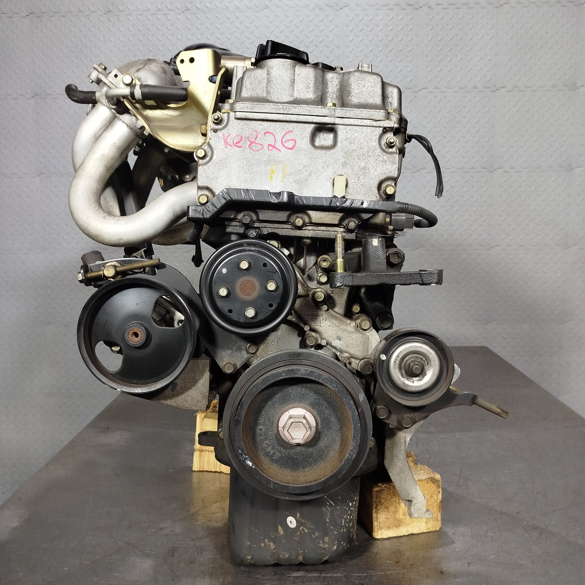 ДВИГАТЕЛЬ QG15-DE NISSAN MAZDA 101028N250 KE826-459504A
