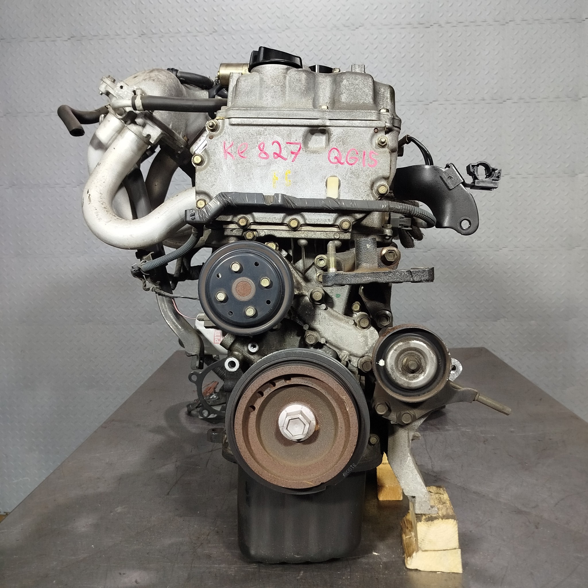 ДВИГАТЕЛЬ QG15-DE NISSAN MAZDA 101028N250 KE827-468023A