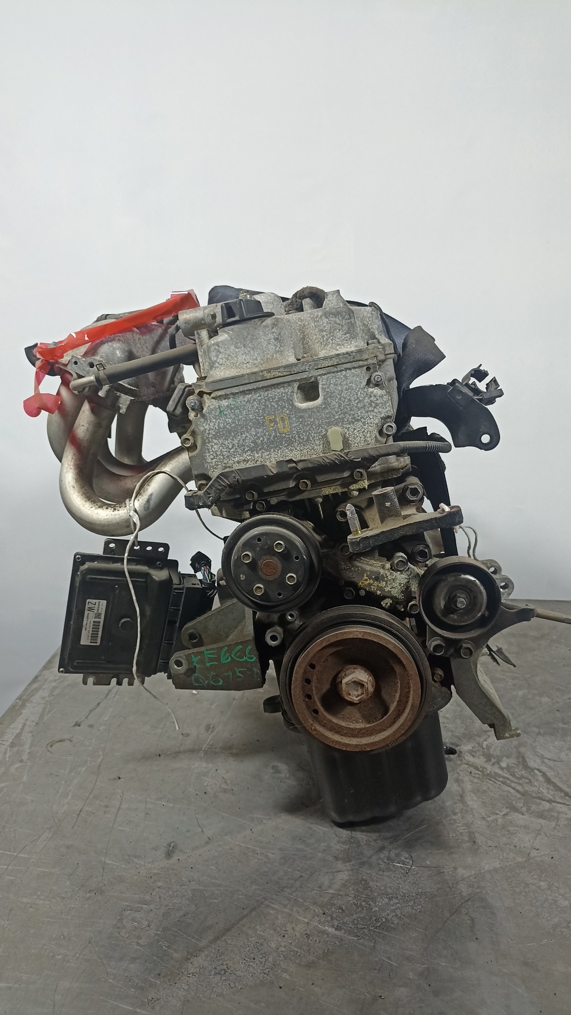 ДВИГАТЕЛЬ QG15-DE NISSAN MAZDA 101028N250 KE666-226852B