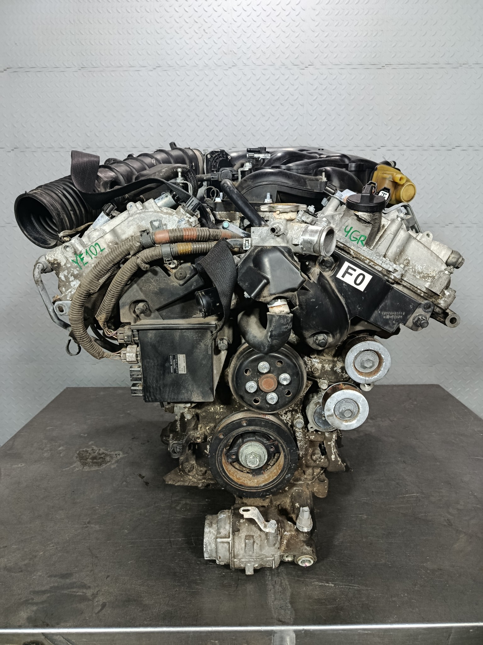 ДВИГАТЕЛЬ 4GR-FSE TOYOTA LEXUS 1900031371 YE102-0784230