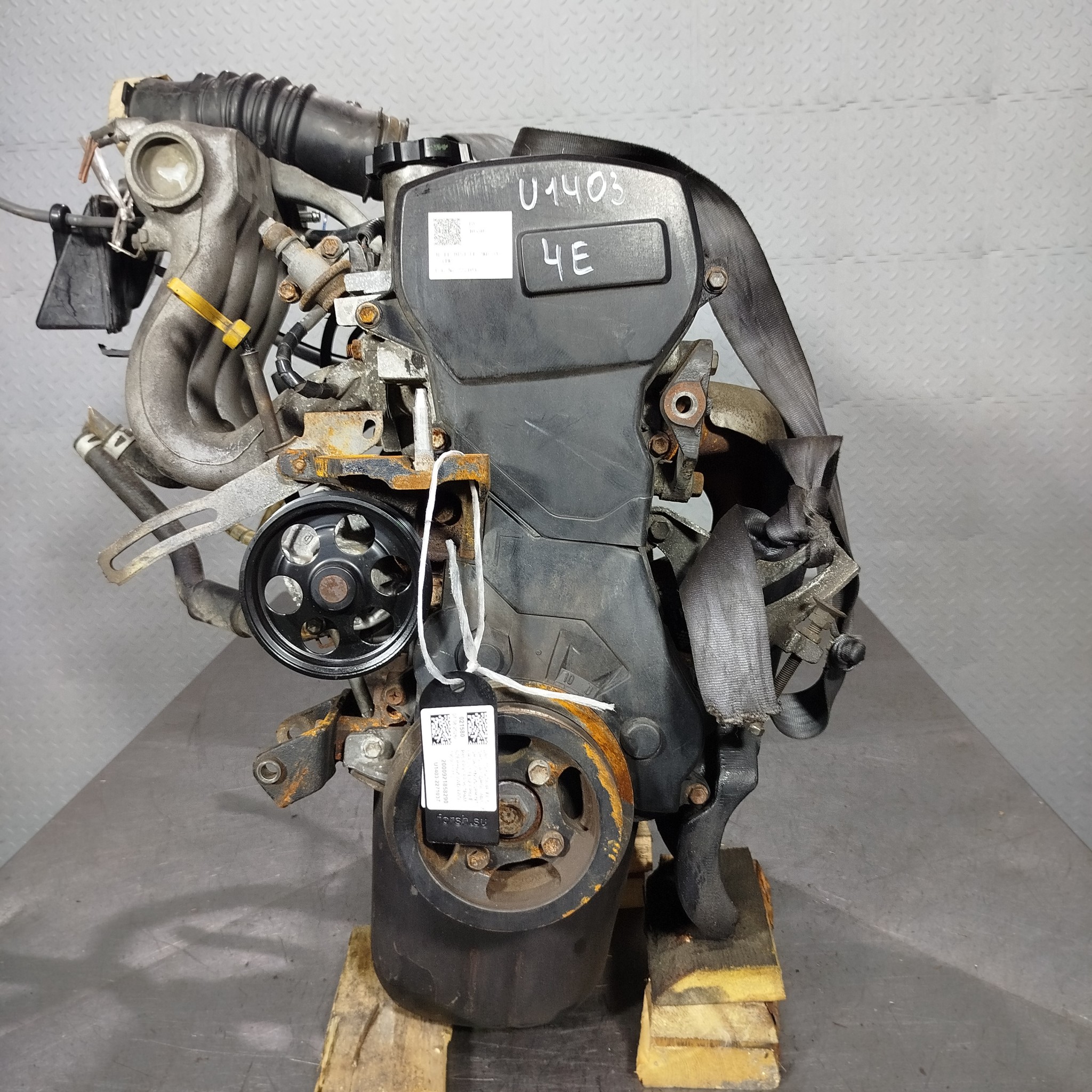ДВИГАТЕЛЬ 4E-FE TOYOTA 1900011710 U1403-2271037