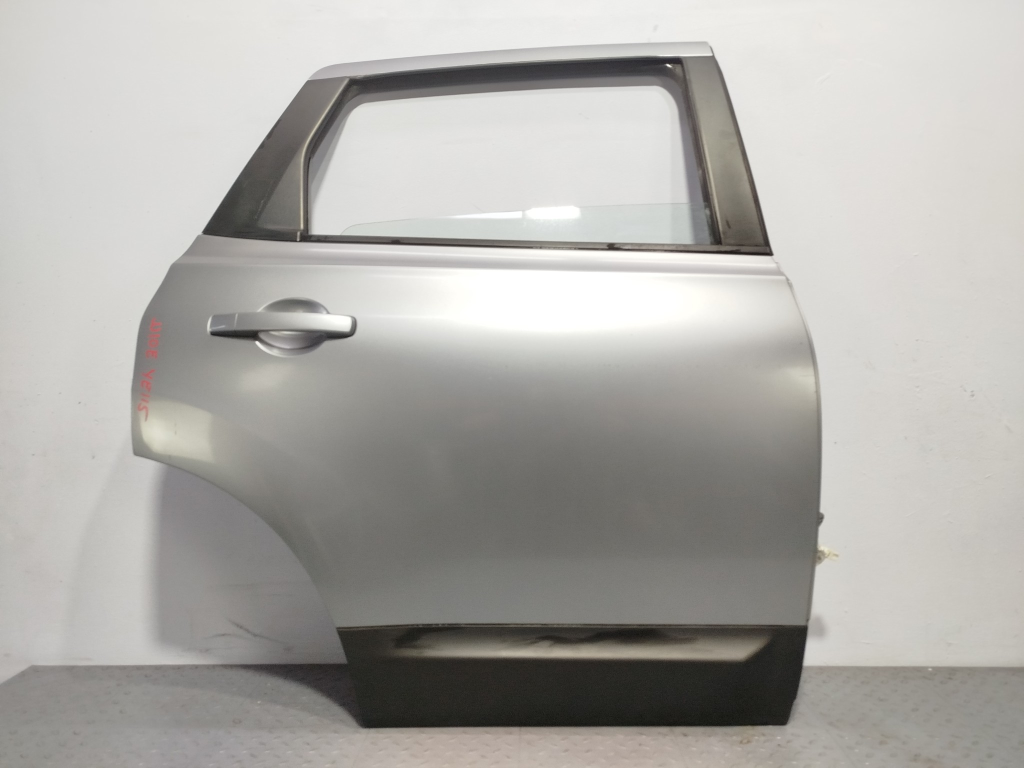 ДВЕРЬ NISSAN QASHQAI+2 H2100EY1MA ЗАДНЯЯ ПРАВАЯ серебро, KAQ YE115