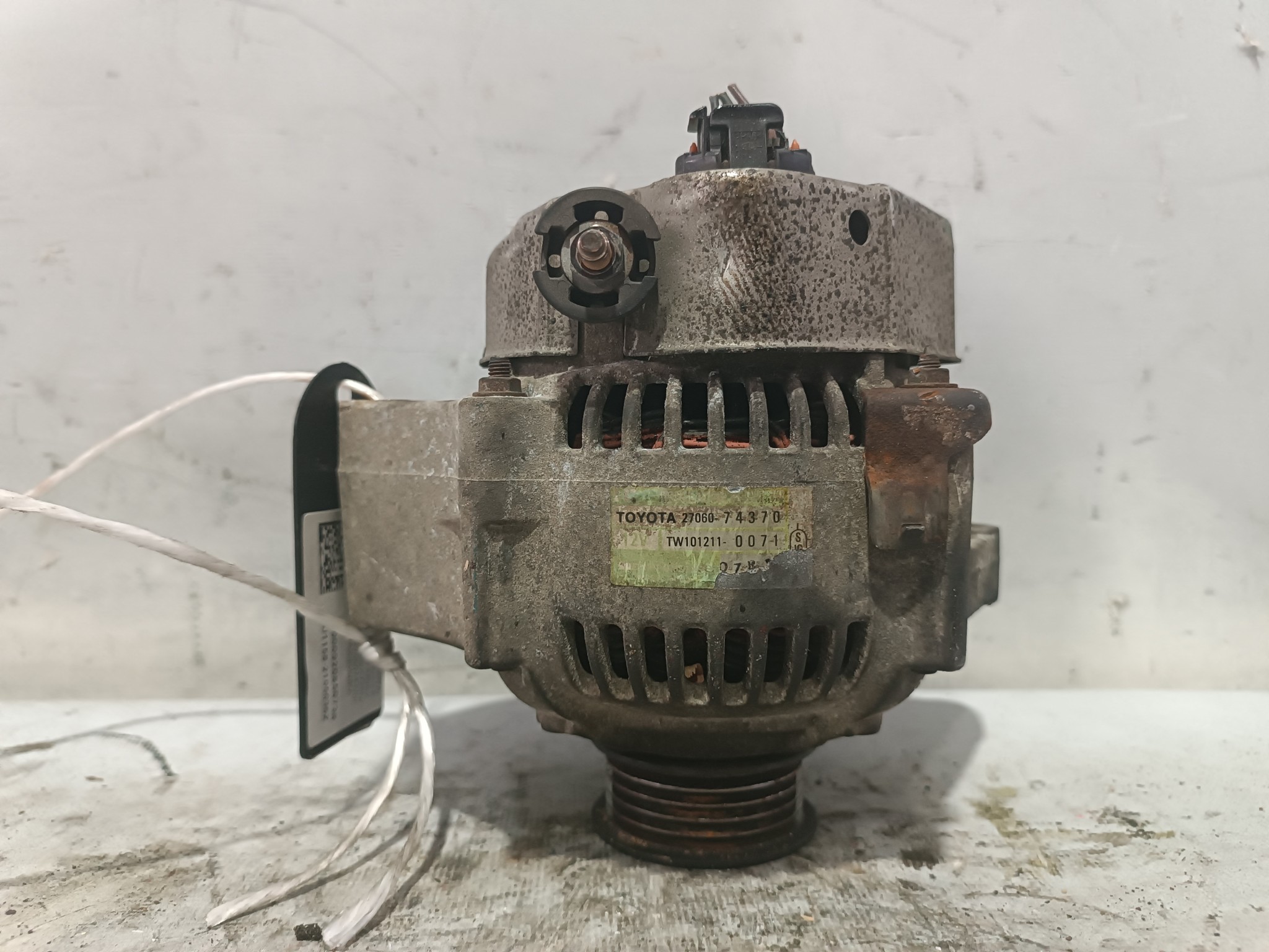 ГЕНЕРАТОР TOYOTA DAIHATSU 2706074370  U1158Z
