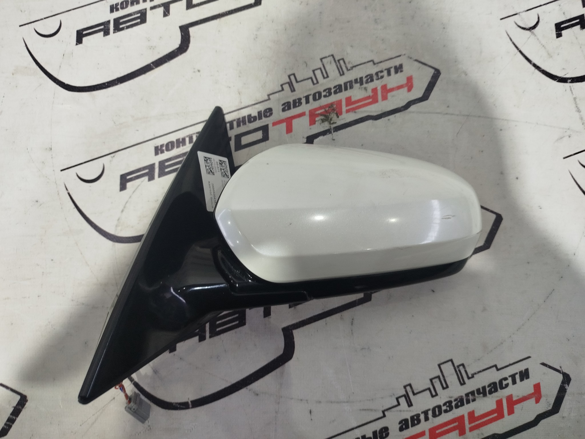 ЗЕРКАЛО NISSAN TEANA ЛЕВОЕ 963029W50A  белый, QX1 KA9752Z