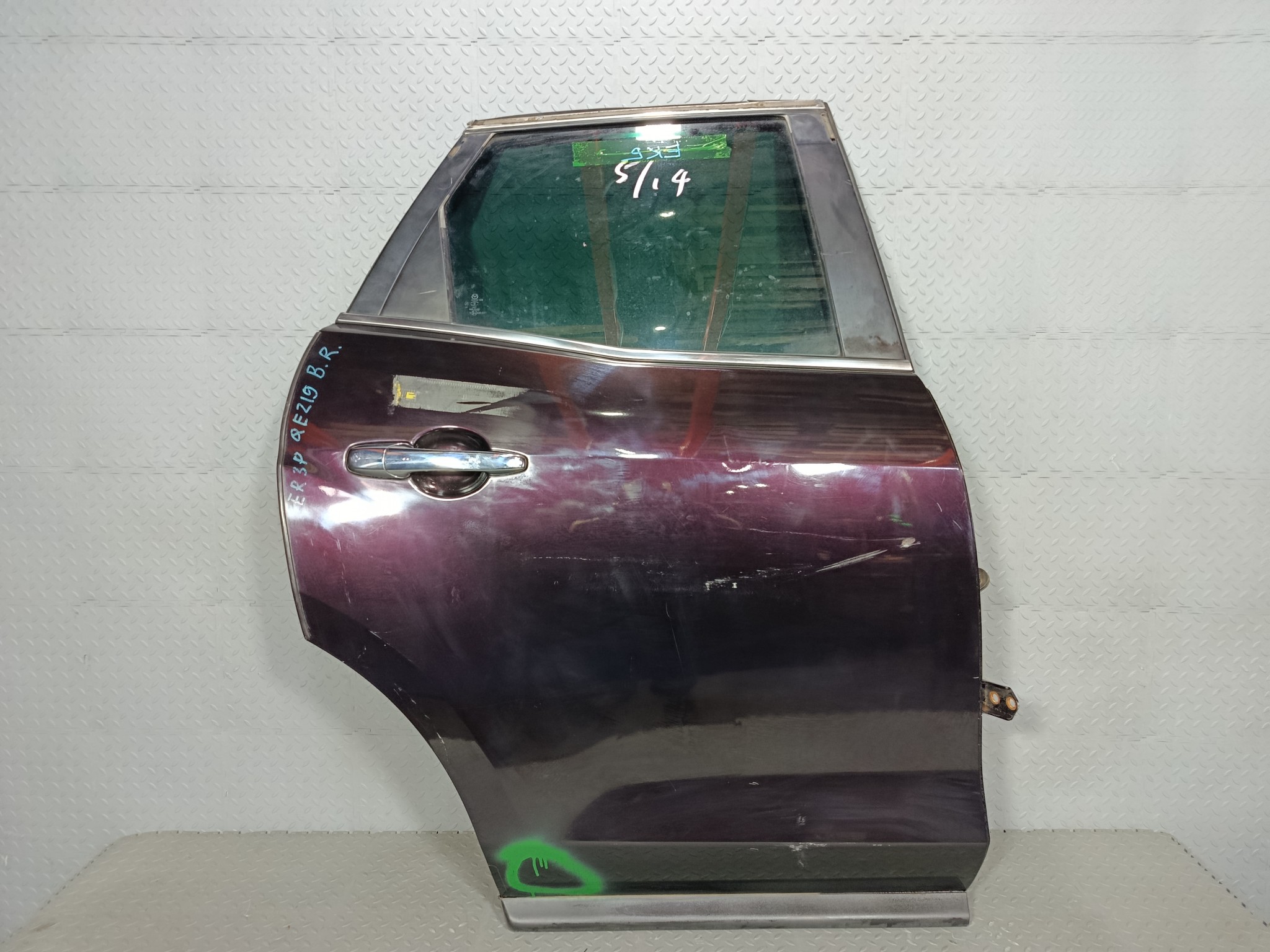 ДВЕРЬ MAZDA CX-7 EGY17202XK ЗАДНЯЯ ПРАВАЯ фиолетовый, 28W QE219
