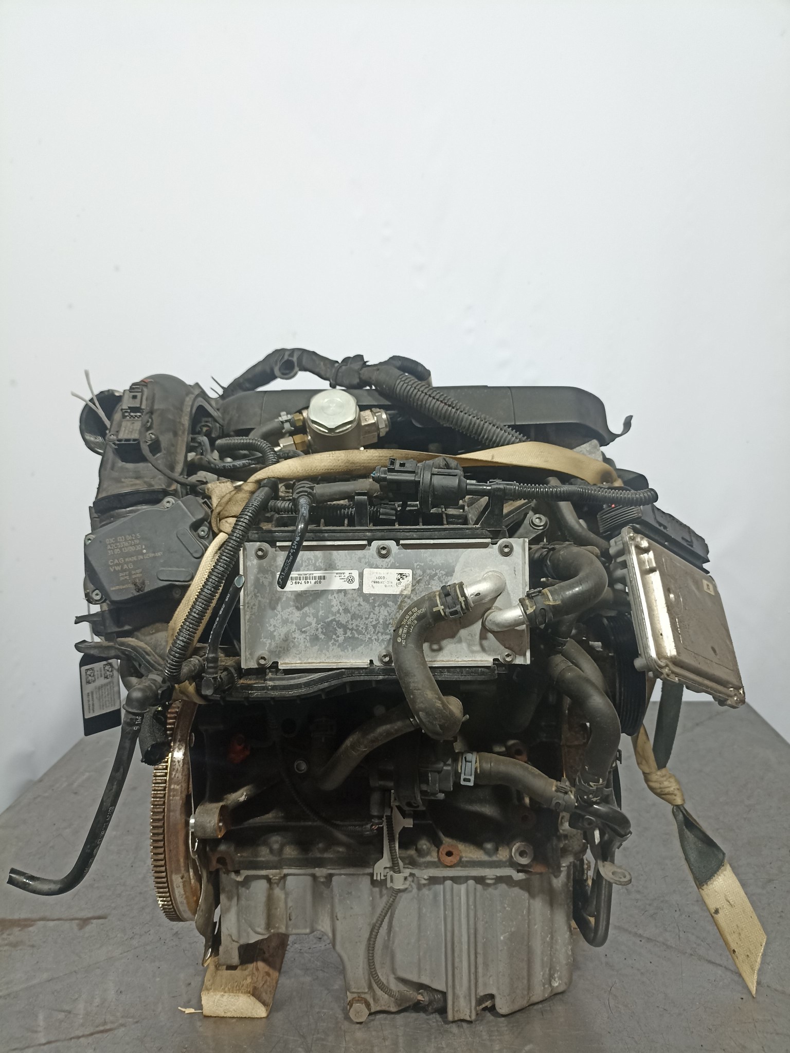 ДВИГАТЕЛЬ CAXA CAXC AUDI VOLKSWAGEN SKODA 03C100038P KB2185-D84424