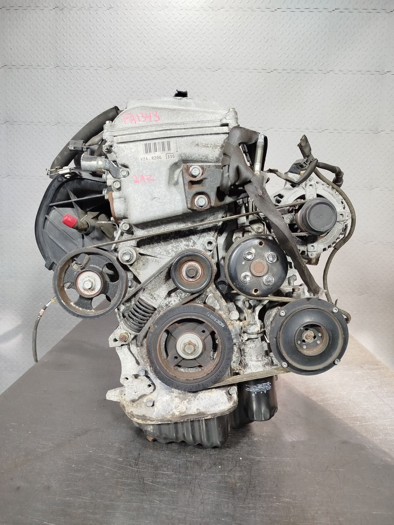 ДВИГАТЕЛЬ 2AZ-FE TOYOTA DAIHATSU 1900028120 FA1343-G581739