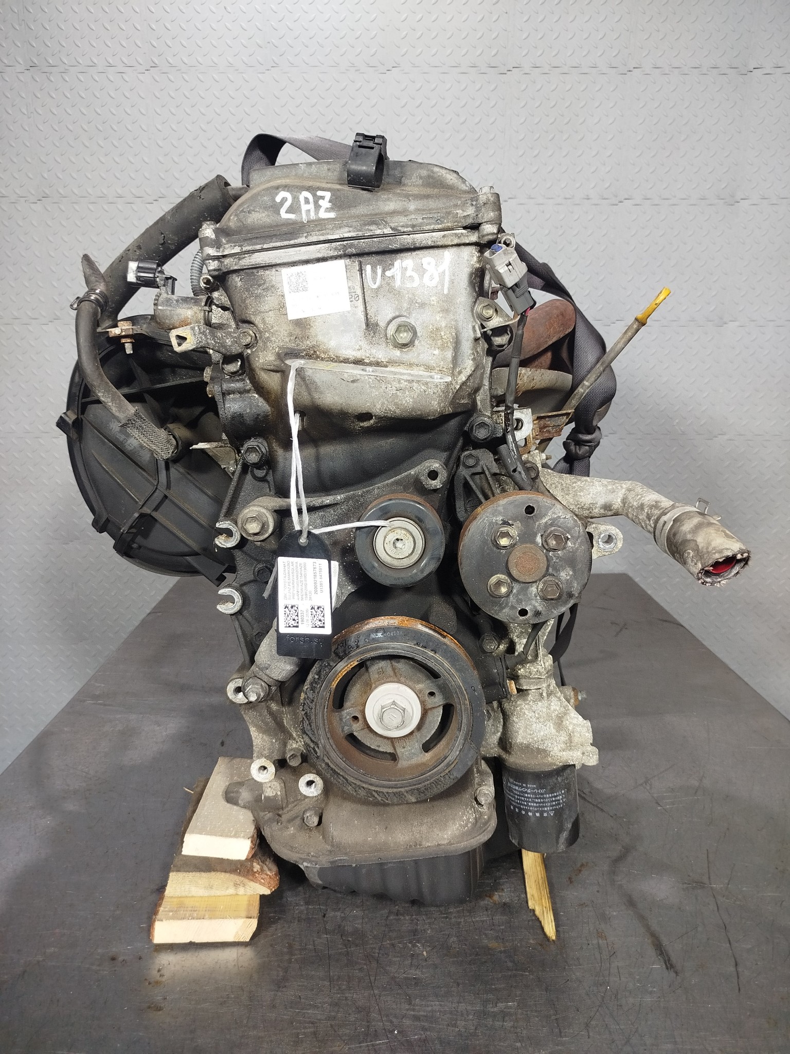 ДВИГАТЕЛЬ 2AZ-FE TOYOTA DAIHATSU 1900028120 U1381-1475911