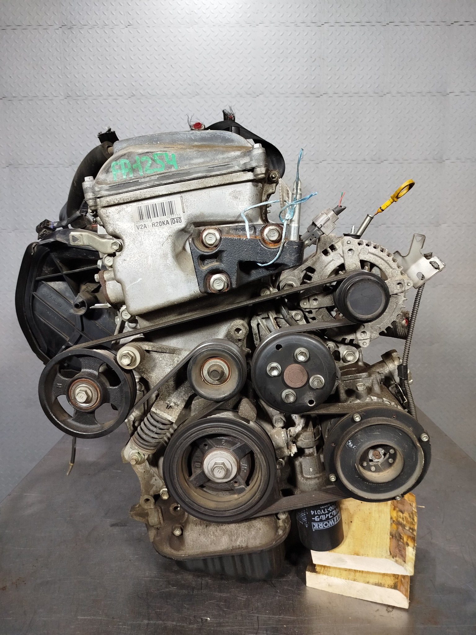ДВИГАТЕЛЬ 2AZ-FE TOYOTA DAIHATSU 1900028120 FA1254-H666255