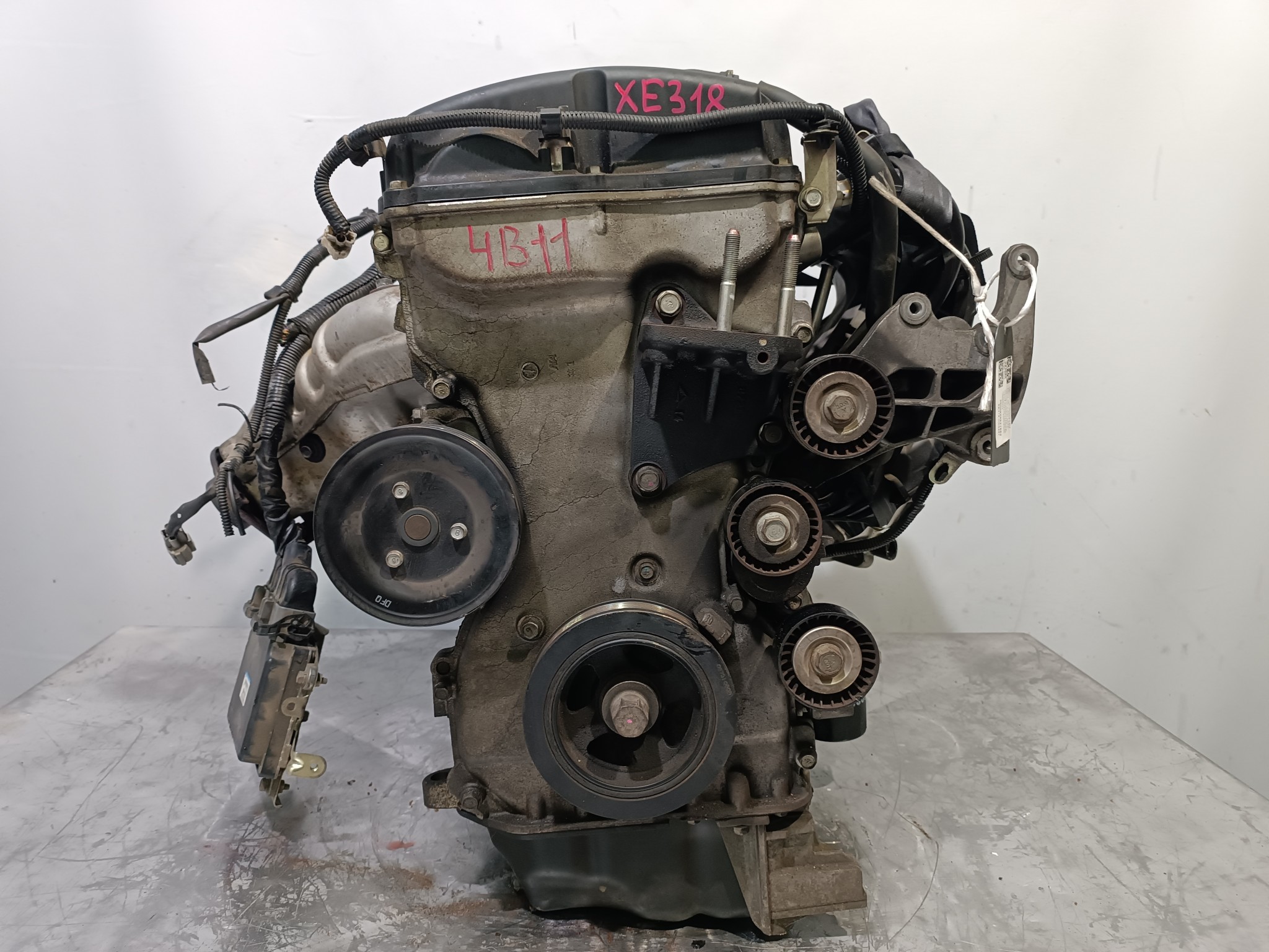 ДВИГАТЕЛЬ 4B11 MITSUBISHI PEUGEOT 1000D054 XE318-CD9297
