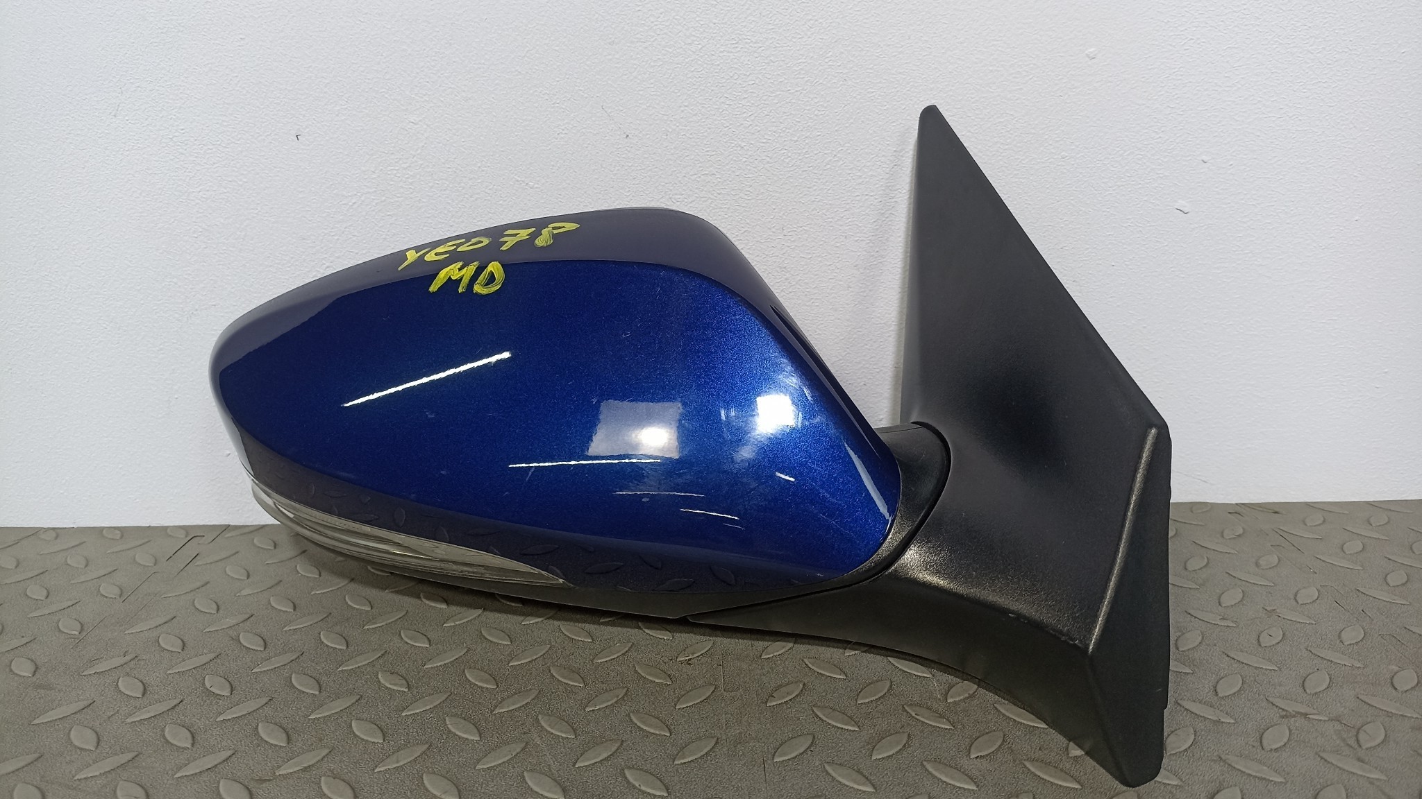 ЗЕРКАЛО HYUNDAI AVANTE ELANTRA ПРАВОЕ 876203X070 синий, S7U YE078Z