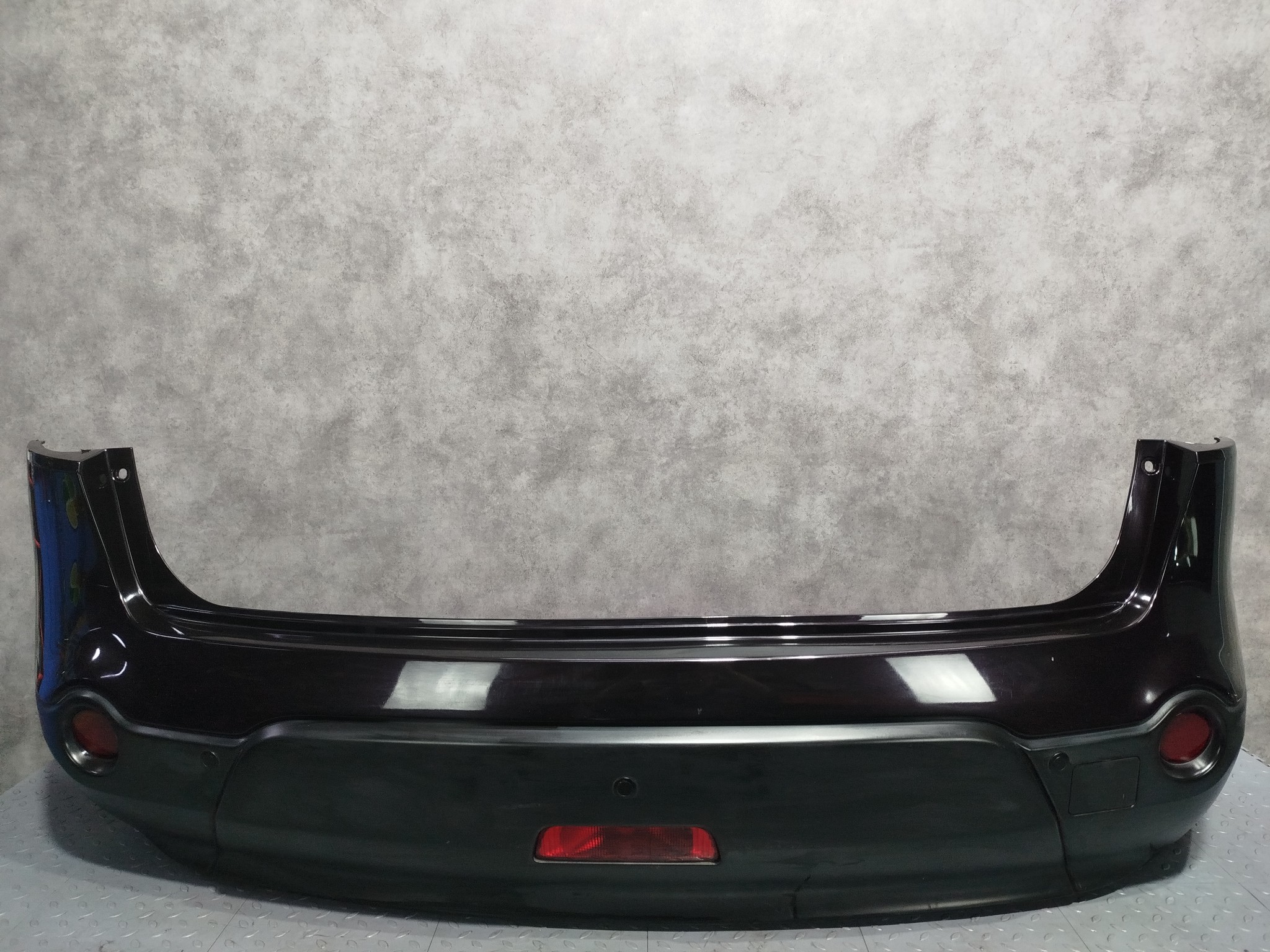 БАМПЕР NISSAN QASHQAI+2 85022BR20H ЗАДНИЙ черный, GAB YE123