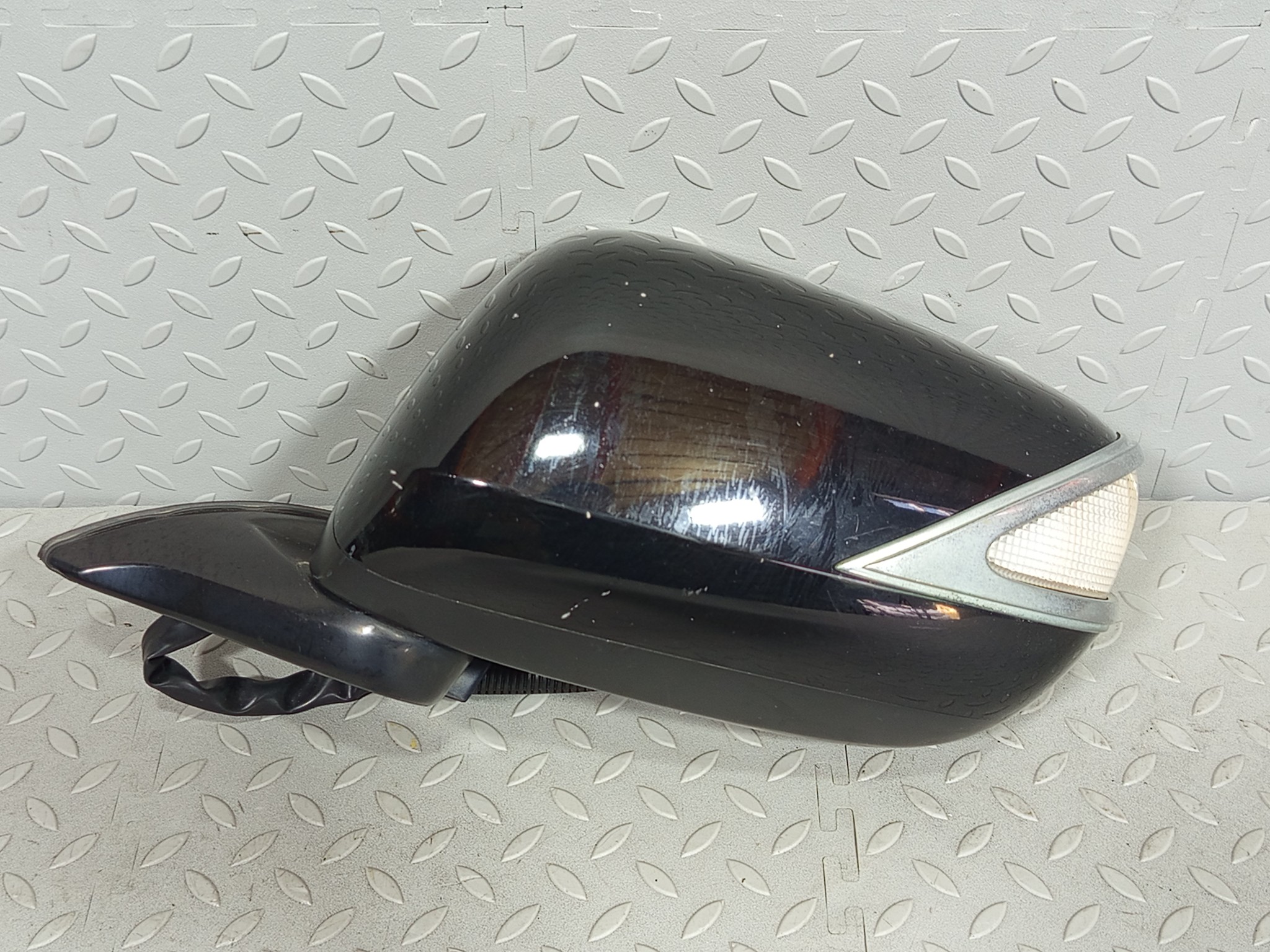 ЗЕРКАЛО HONDA FIT FIT SHUTTLE ЛЕВОЕ 76258TF0J21  черный, NH731P KB2296