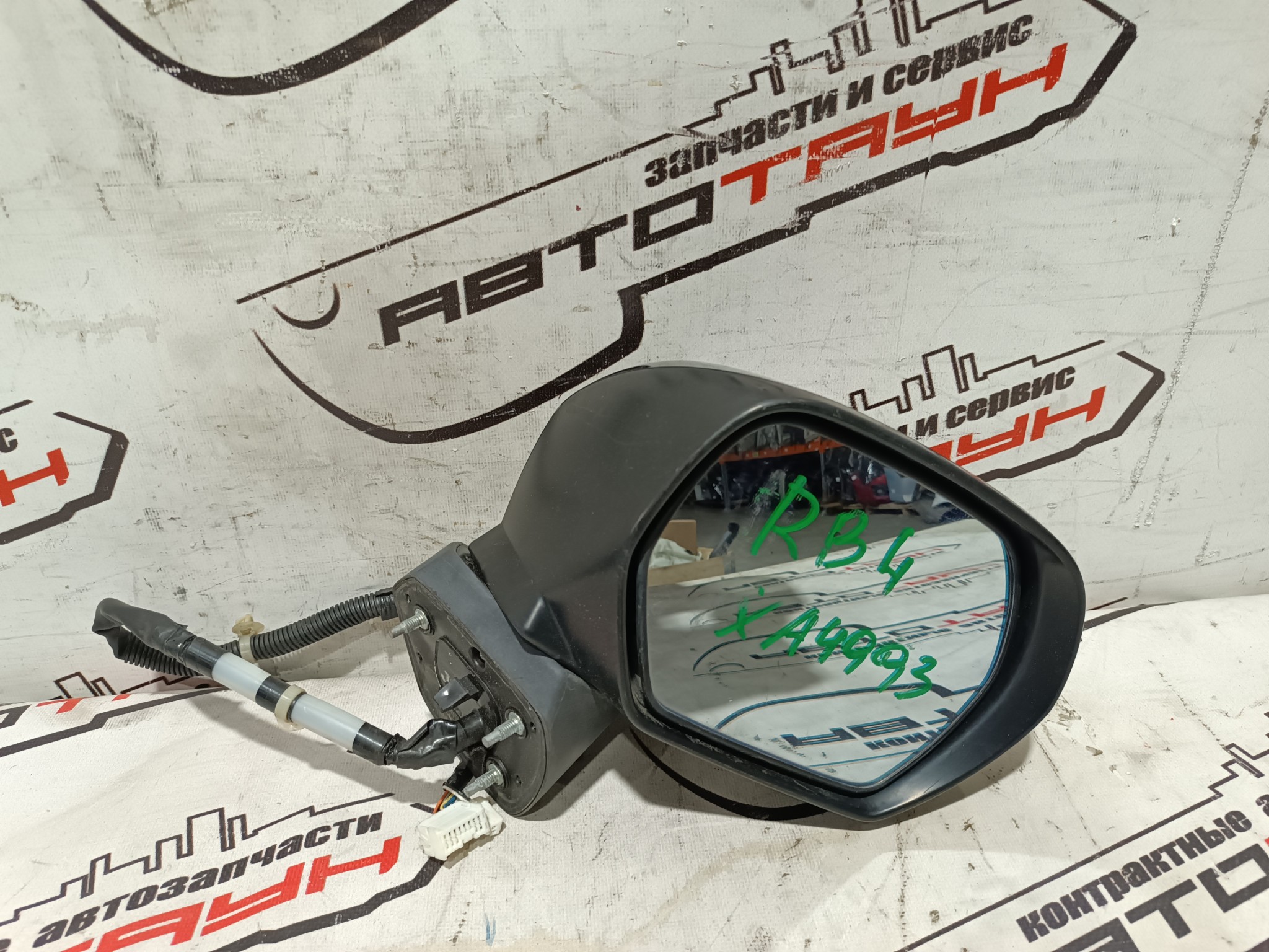ЗЕРКАЛО HONDA ODYSSEY ПРАВОЕ 76208SLEJ21  черный, LC9X KA4993