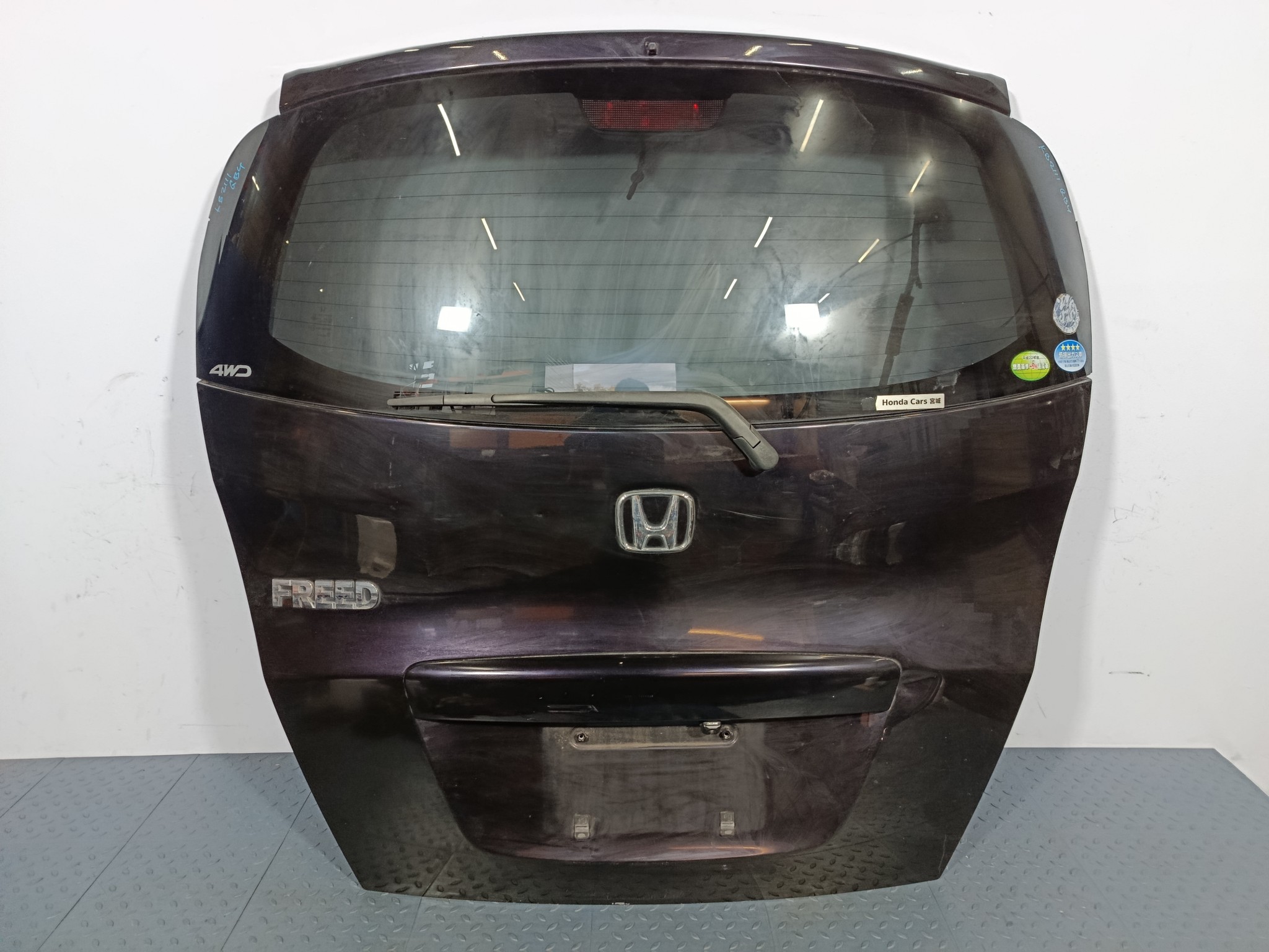 ДВЕРЬ ЗАДНЯЯ HONDA FREED FREED SPIKE 68100SYY000ZZ черный, PB81P KB2111