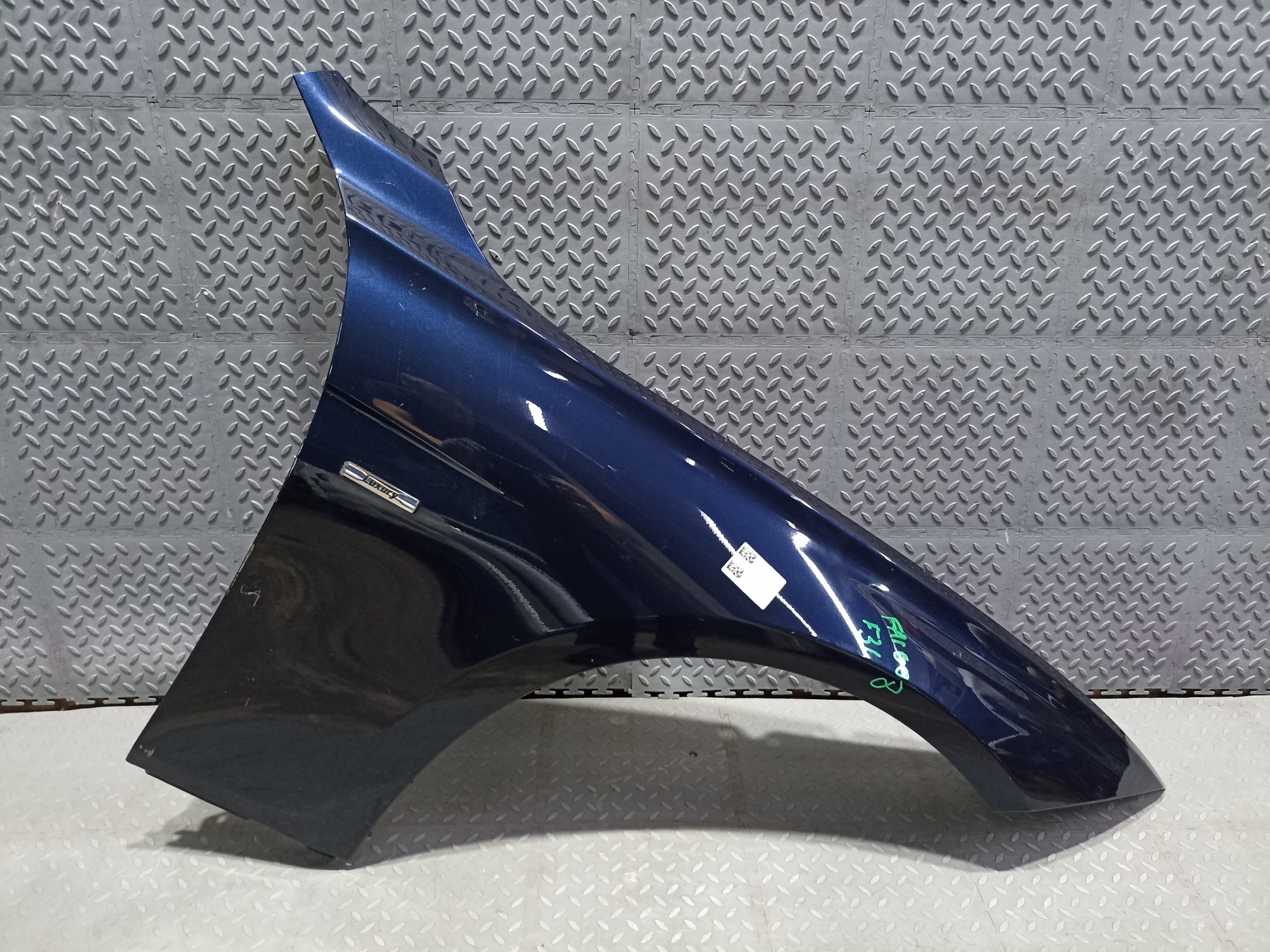 КРЫЛО BMW 3-SERIES 41009621598 ПЕРЕДНЕЕ ПРАВОЕ синий FA1008