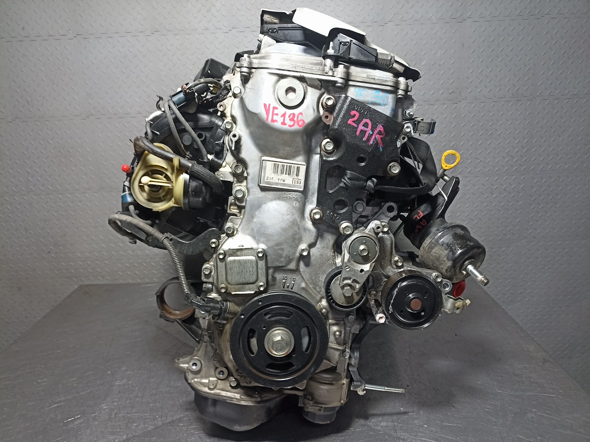 ДВИГАТЕЛЬ 2AR-FE TOYOTA LEXUS SCION 190000V010 YE136-F074012