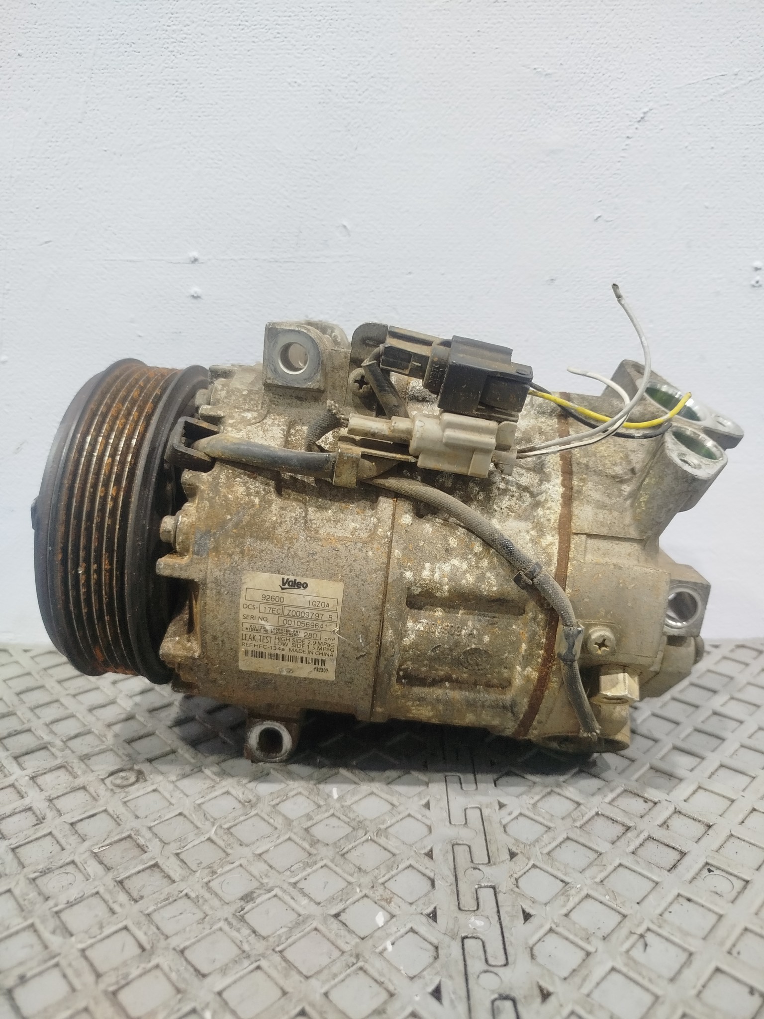 КОМПРЕССОР КОНДИЦИОНЕРА NISSAN SUZUKI 926001GZ0A VB237Z