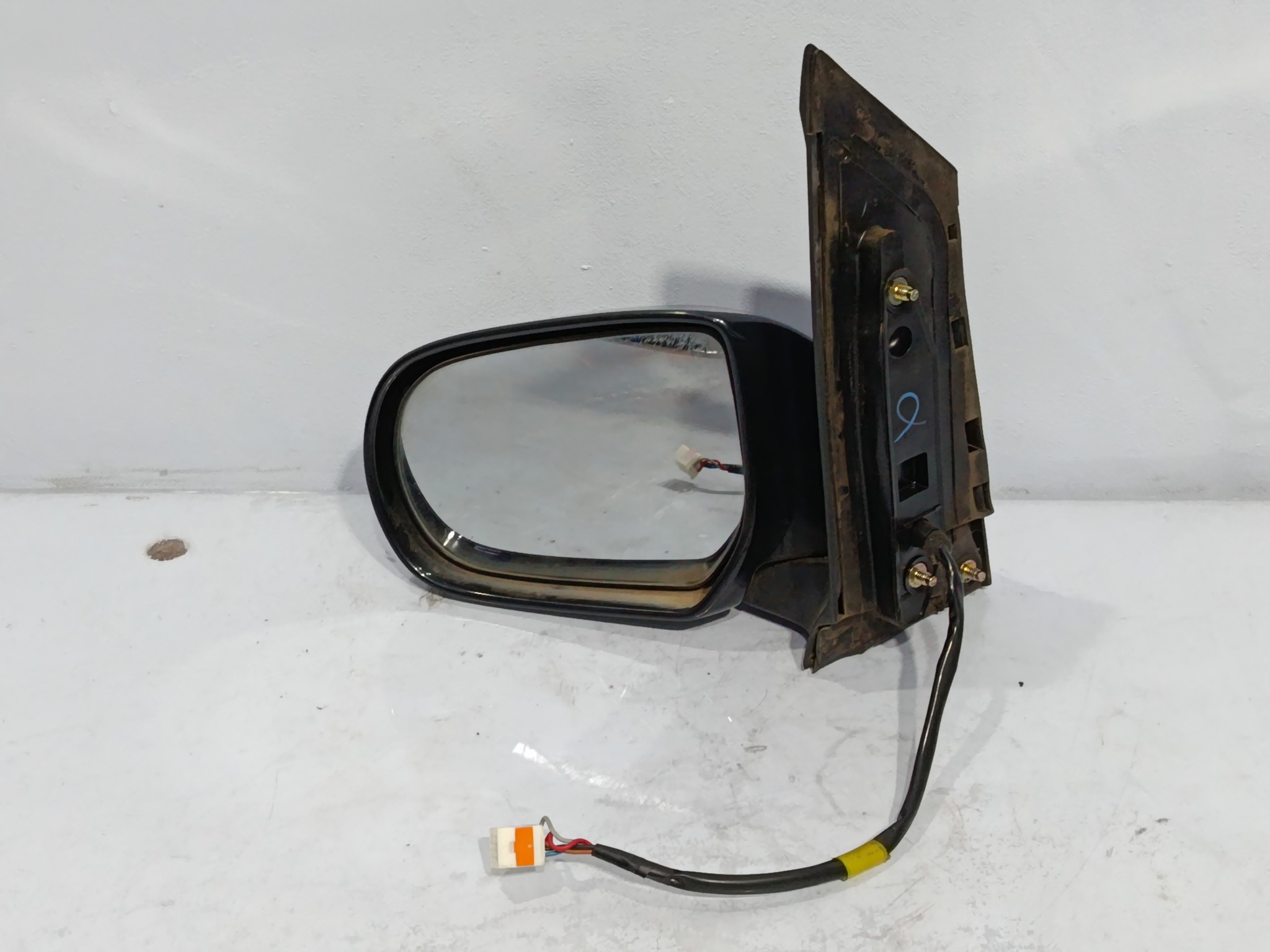ЗЕРКАЛО MAZDA MPV ЛЕВОЕ L08169180C09  черный, 16W S4345