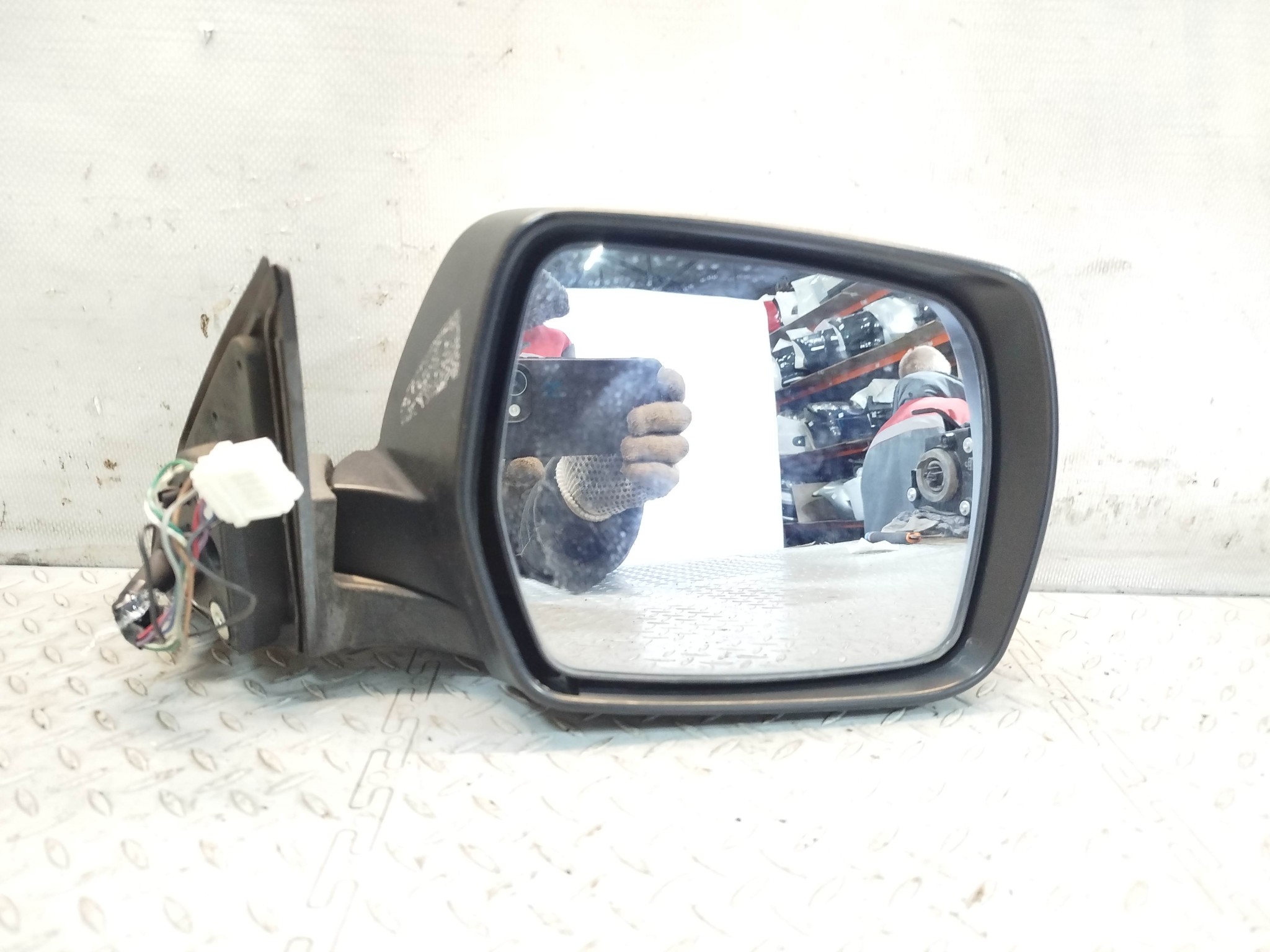 ЗЕРКАЛО SUBARU LEGACY OUTBACK ПРАВОЕ 91036AJ021 белый, 37J KB1630