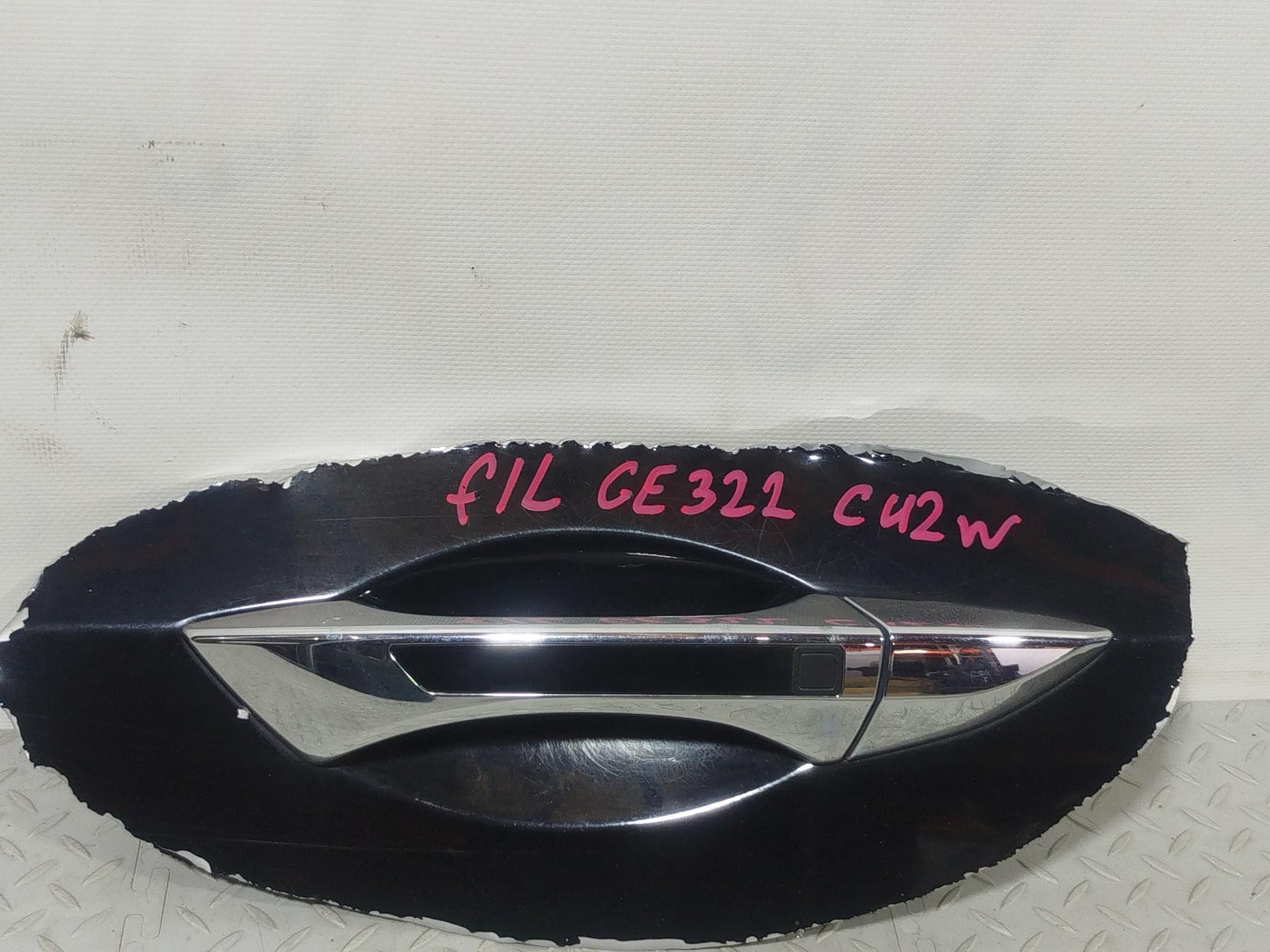 РУЧКА ДВЕРИ ВНЕШНЯЯ HONDA ПЕРЕДНЯЯ ЛЕВАЯ 72182TL0E01  черный, NH731P GE322