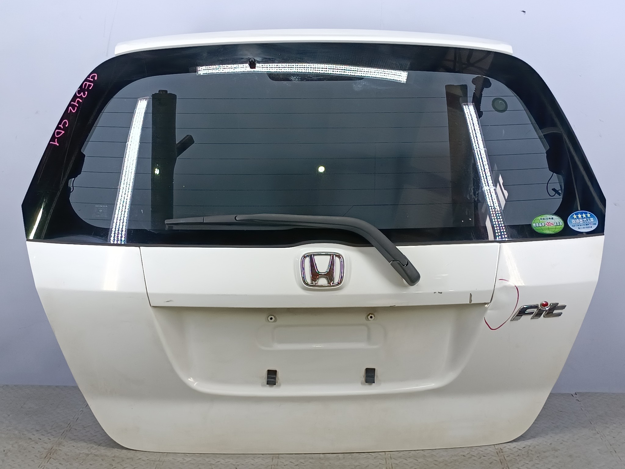 ДВЕРЬ ЗАДНЯЯ HONDA FIT 68100SAAJ30ZZ  белый, NH578X GE342