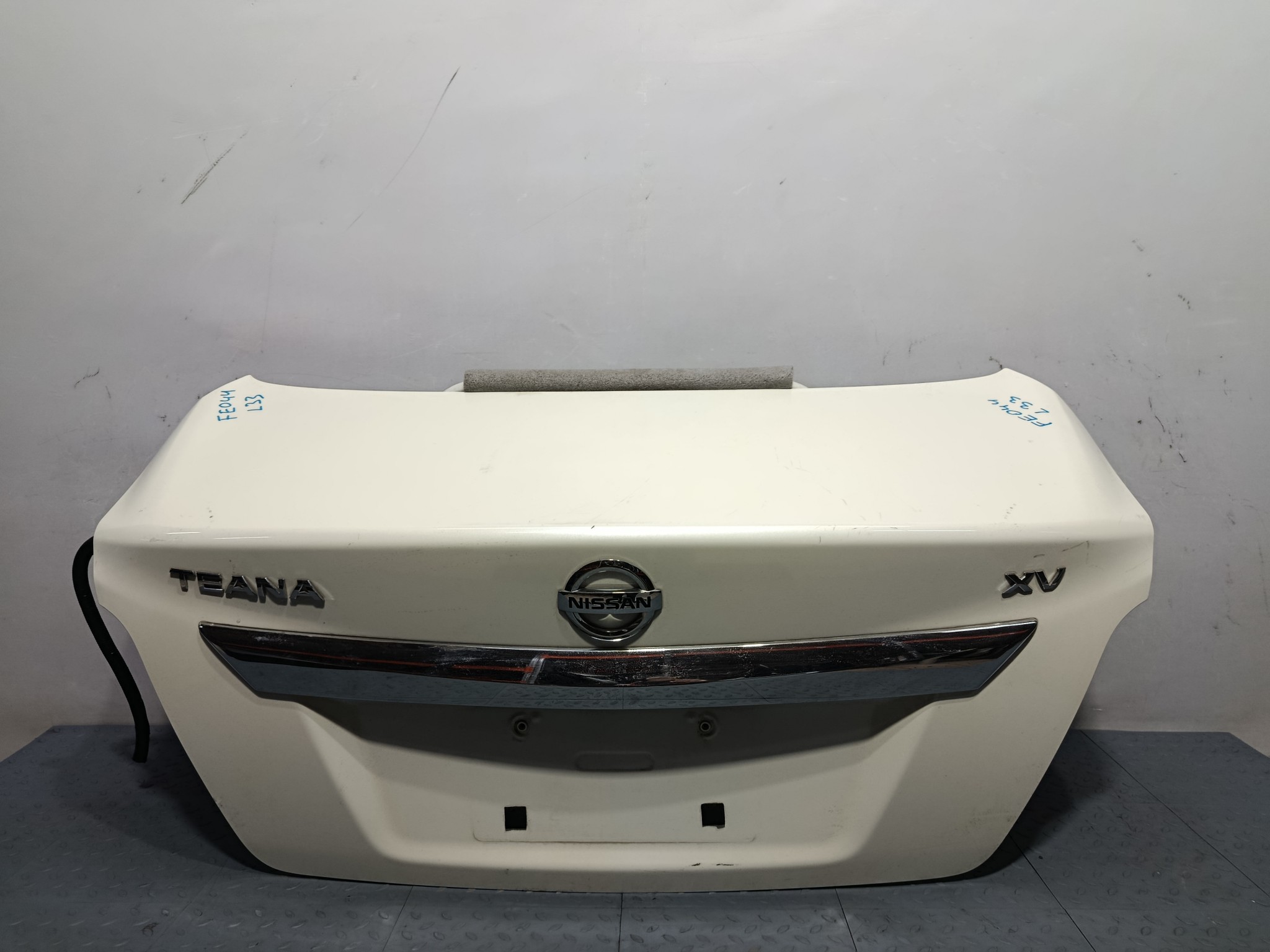 КРЫШКА БАГАЖНИКА NISSAN TEANA H430M3NUMB белый, QAB FE044