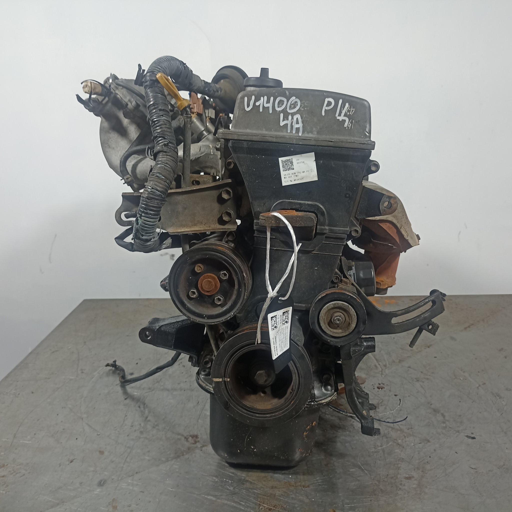 ДВИГАТЕЛЬ 4A-FE TOYOTA 190001A510 U1400-M536324