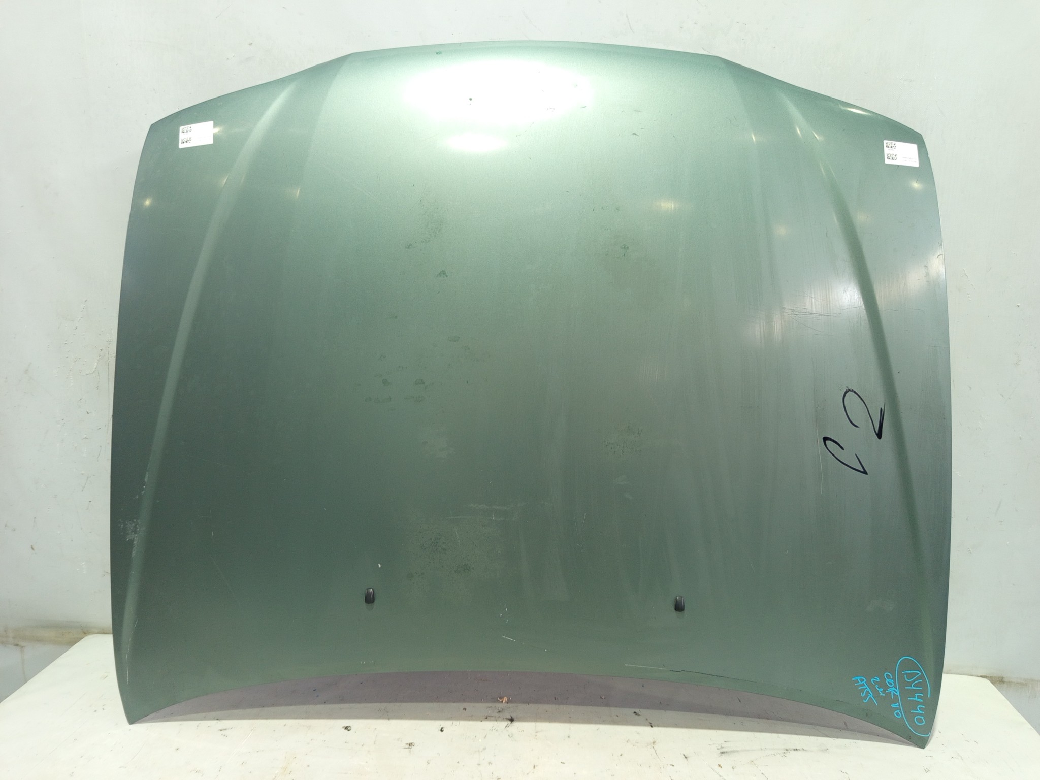 КАПОТ TOYOTA COROLLA 5330112801  зеленый DY440