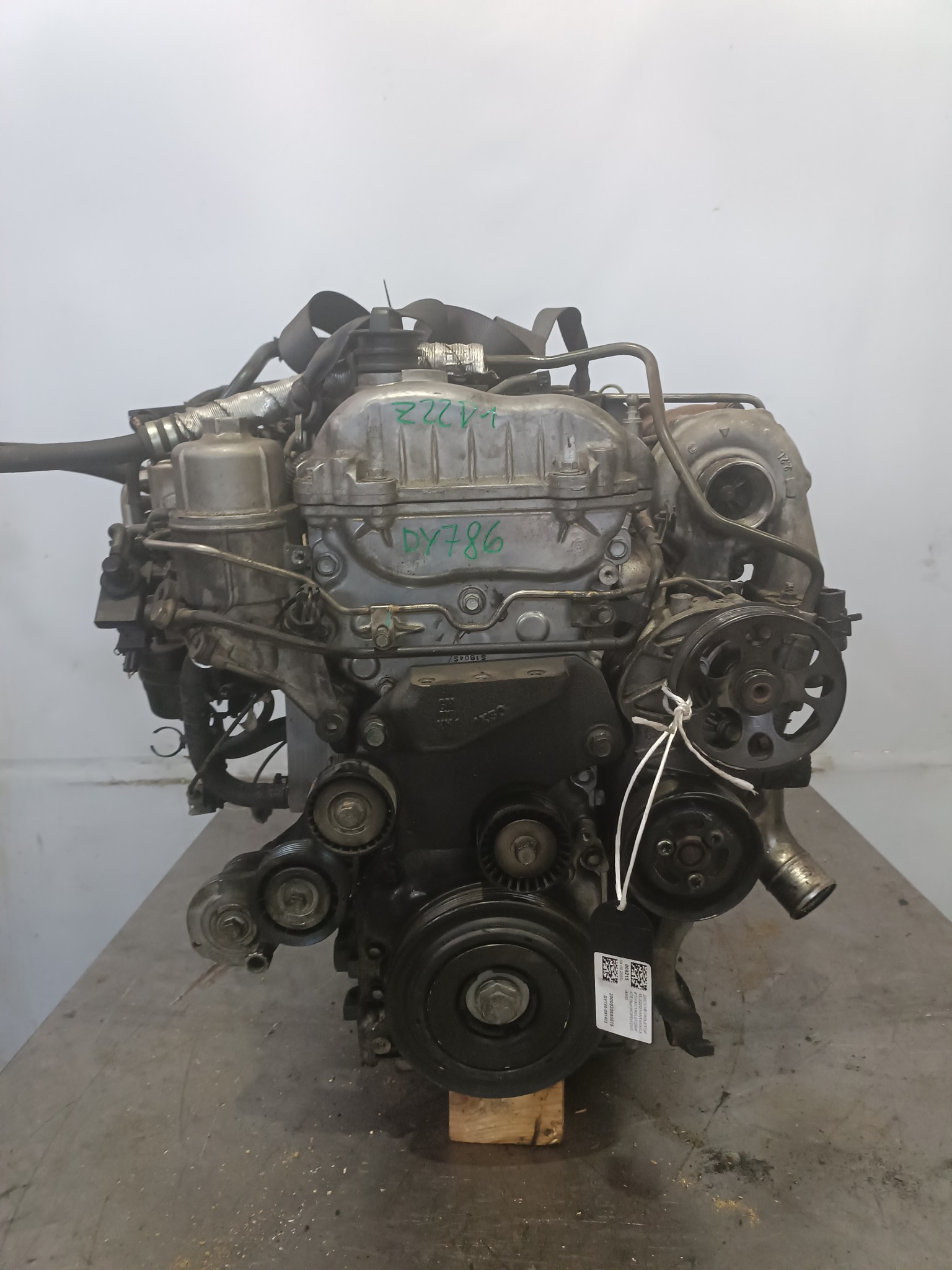 ДВИГАТЕЛЬ Z22D1 CHEVROLET OPEL 25196690 DY786-091403